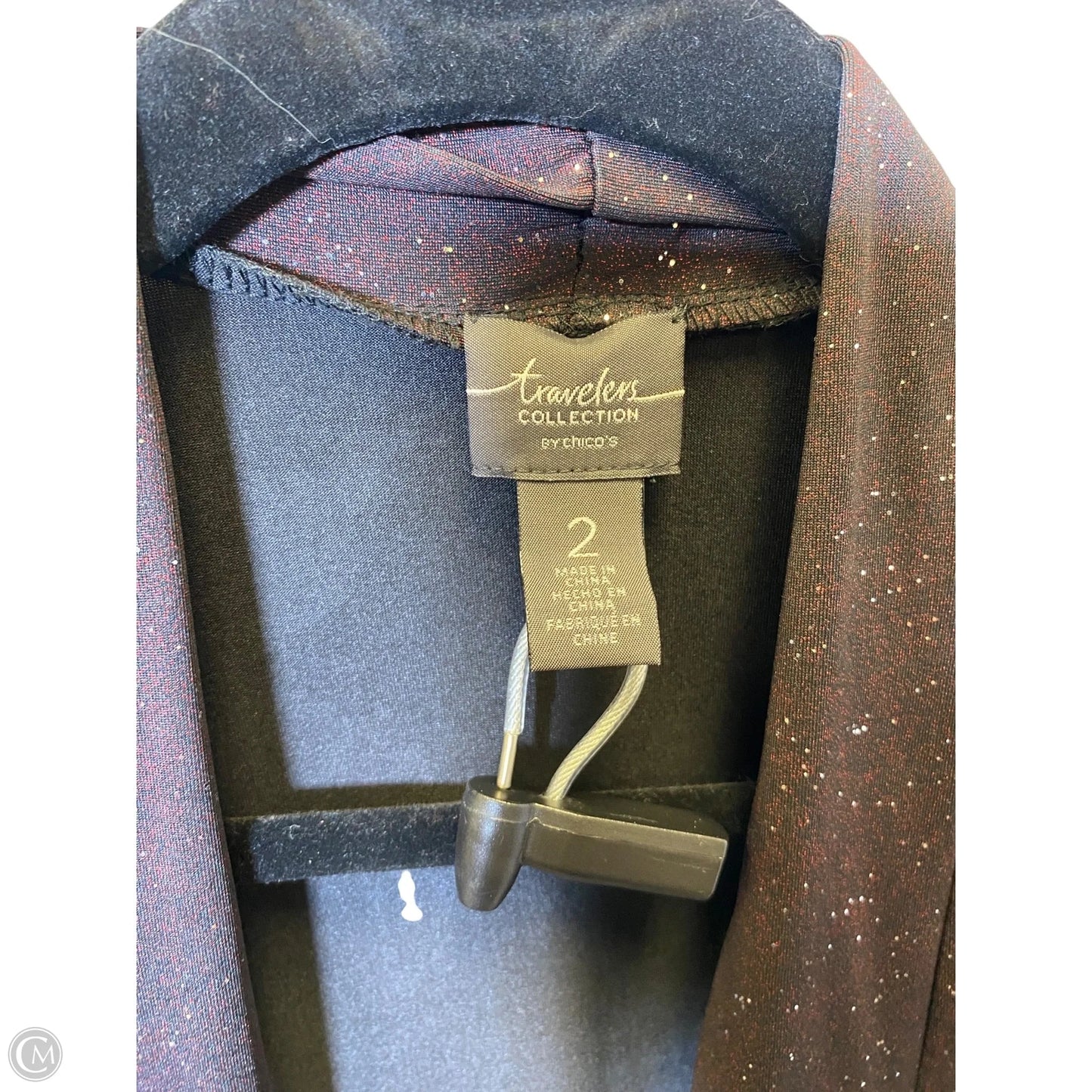 Cardigan By Chicos In Maroon, Size: L