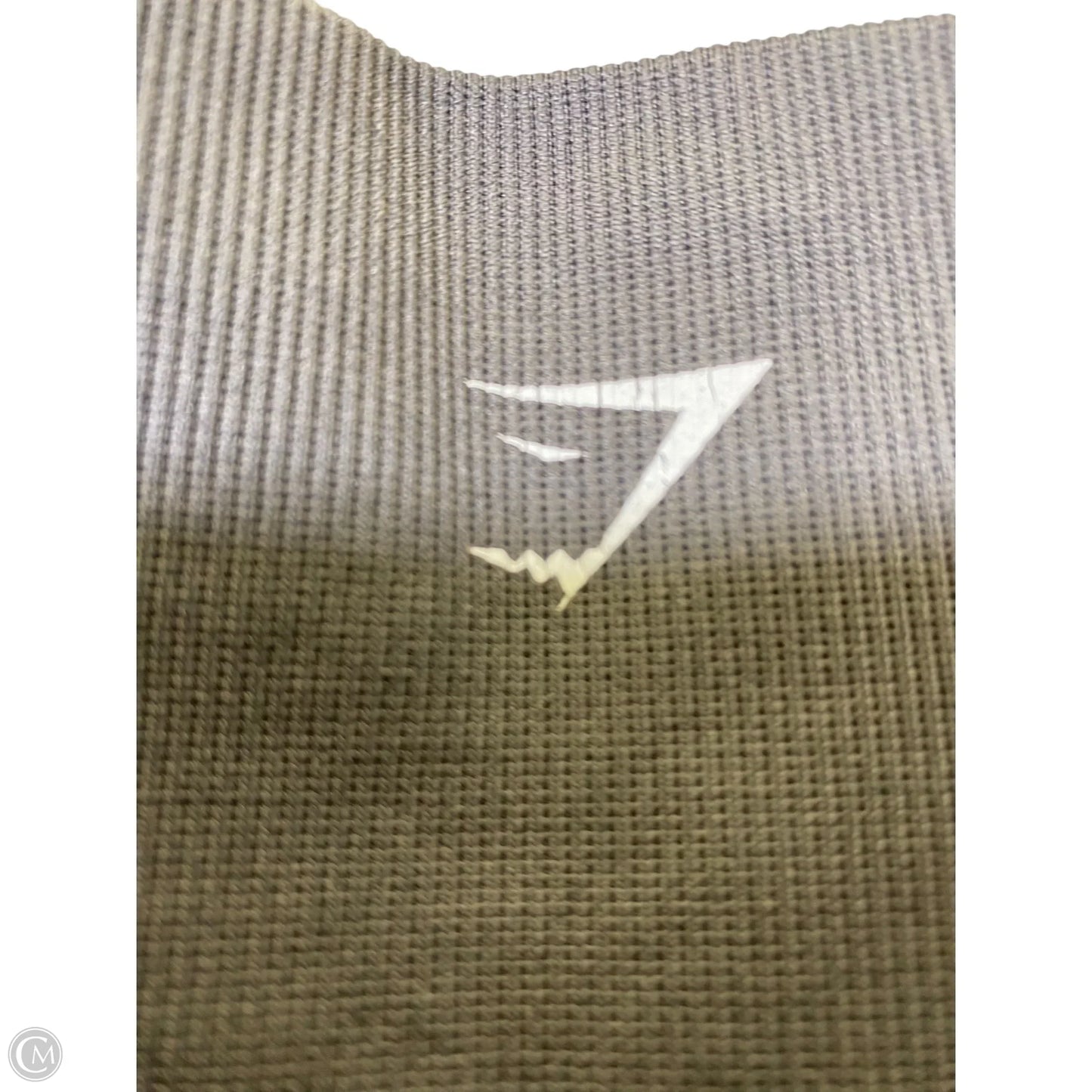 Athletic Leggings Capris By Gym Shark In Grey, Size: L