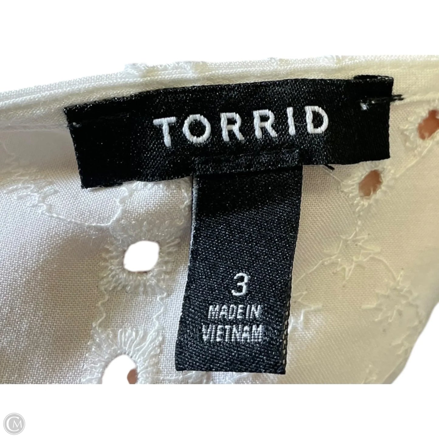 Dress Casual Midi By Torrid In White, Size: 3x