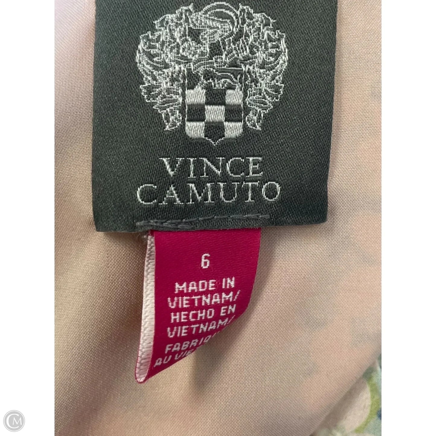 Dress Casual Midi By Vince Camuto In Floral Print, Size: 6