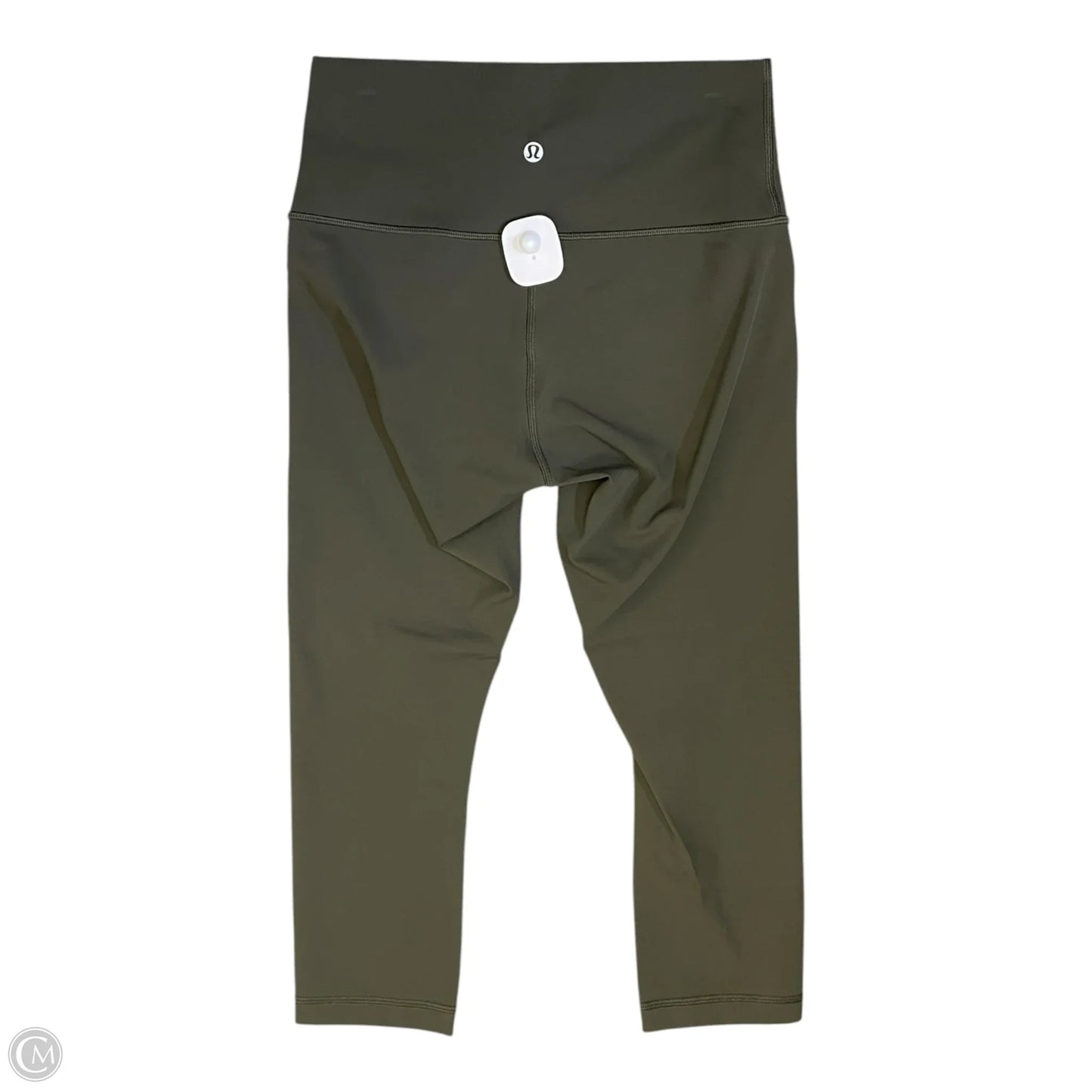 Athletic Leggings Capris By Lululemon In Green, Size: 6