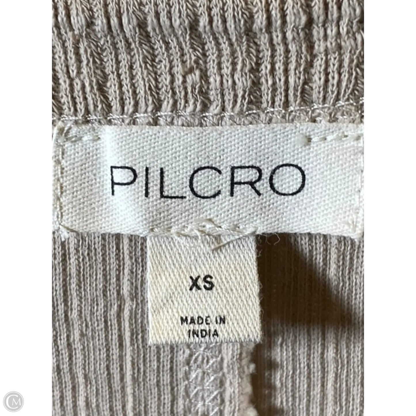 Blouse Sleeveless By Pilcro In Cream, Size: Xs