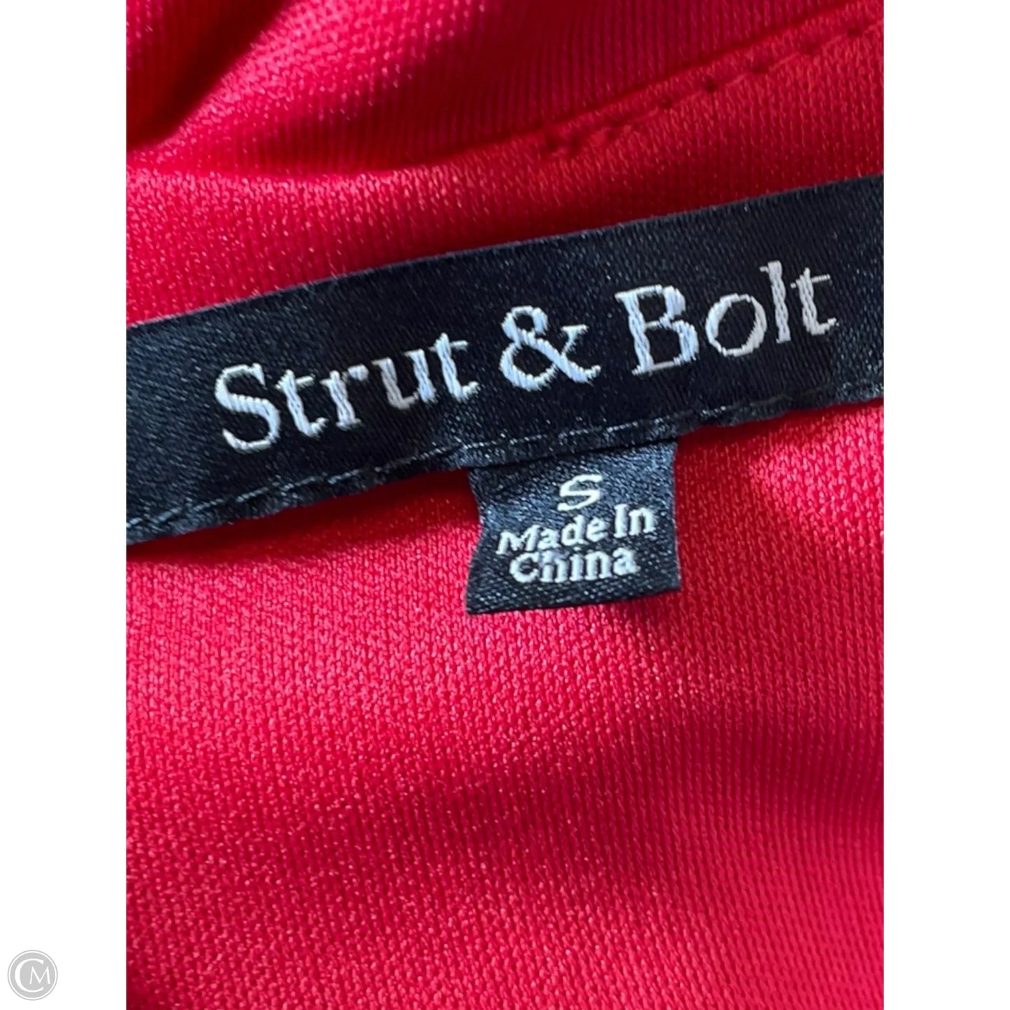 Dress Casual Midi By Strut & Bolt In Red, Size: S