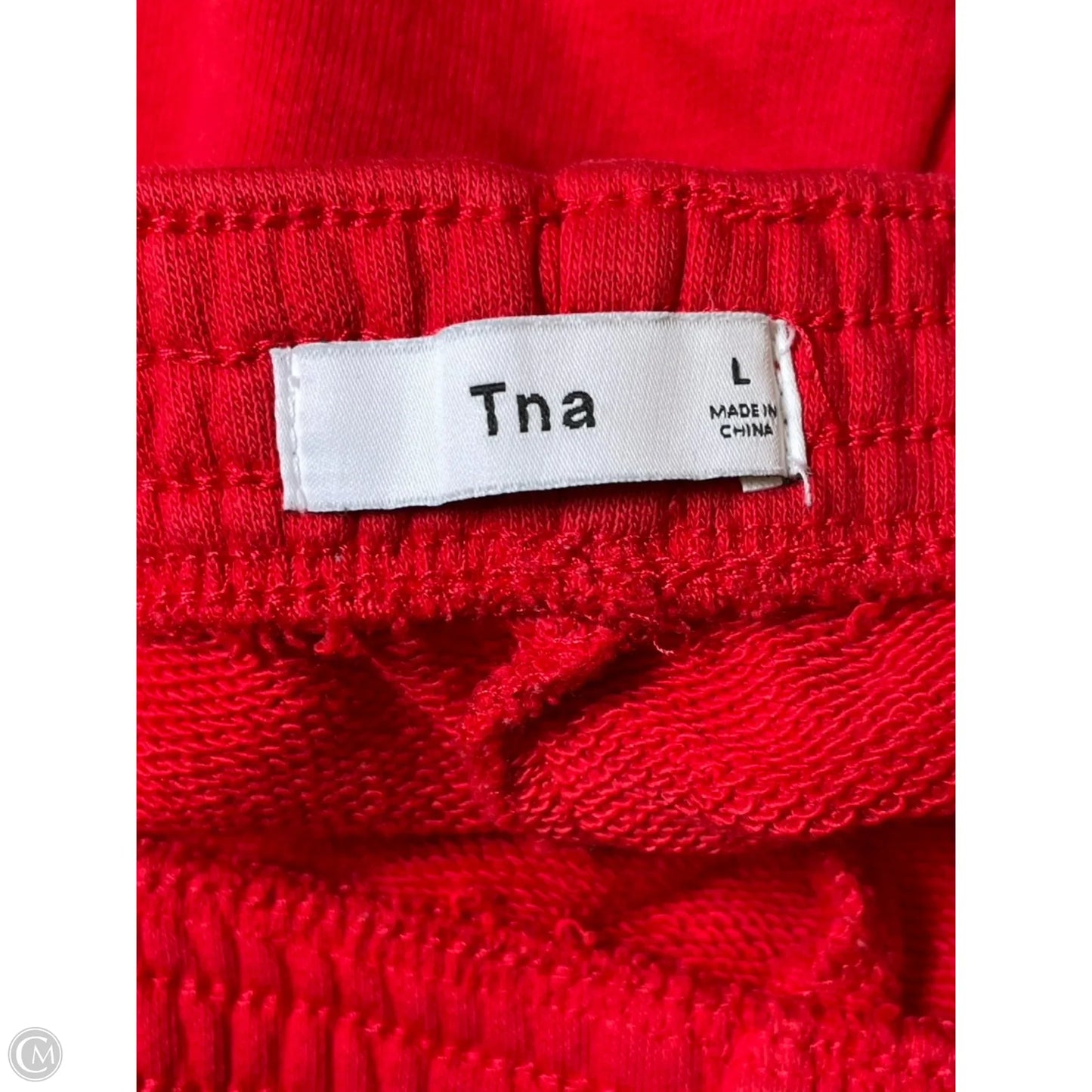 Shorts By Tna In Red, Size: L