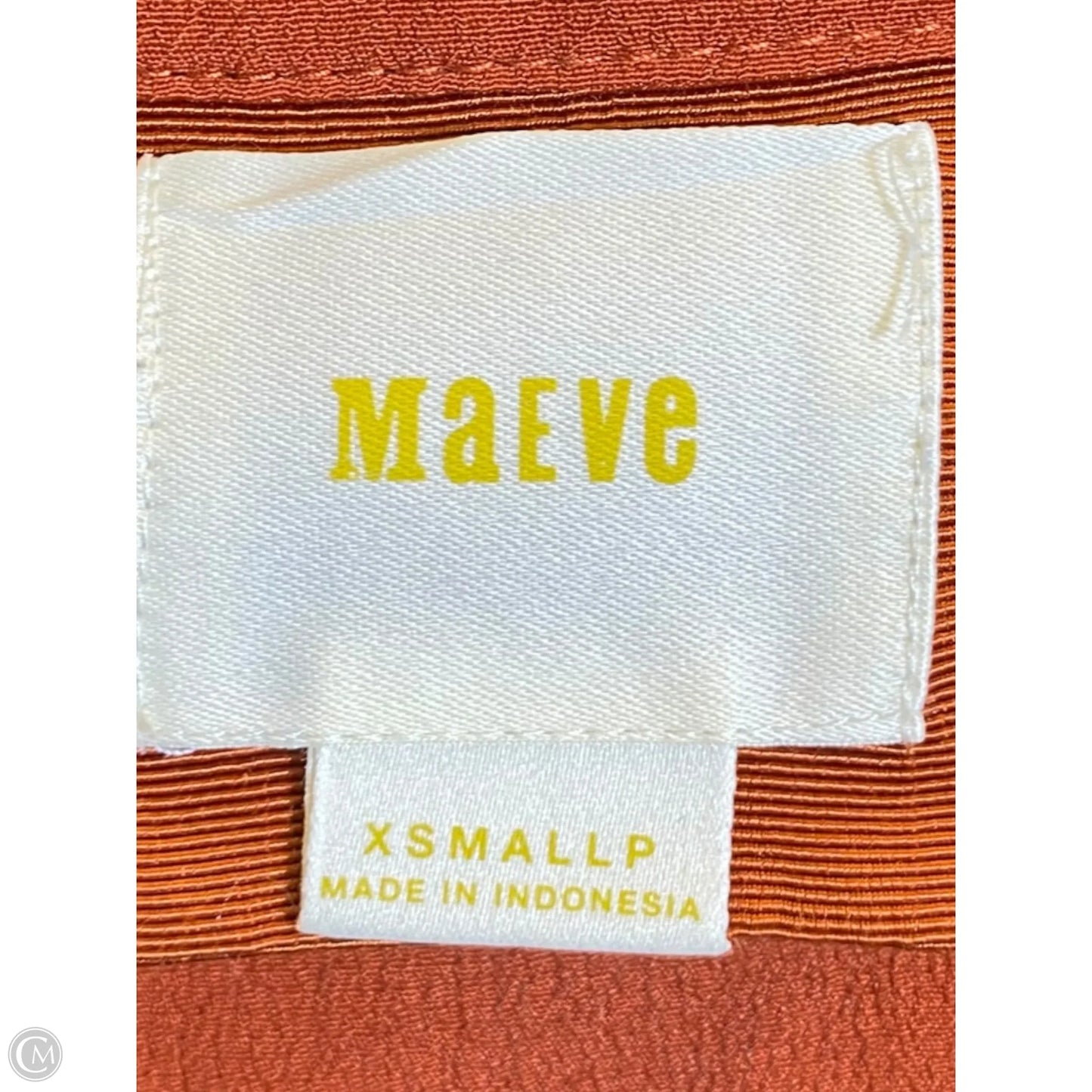 Dress Casual Midi By Maeve In Orange, Size: Xs