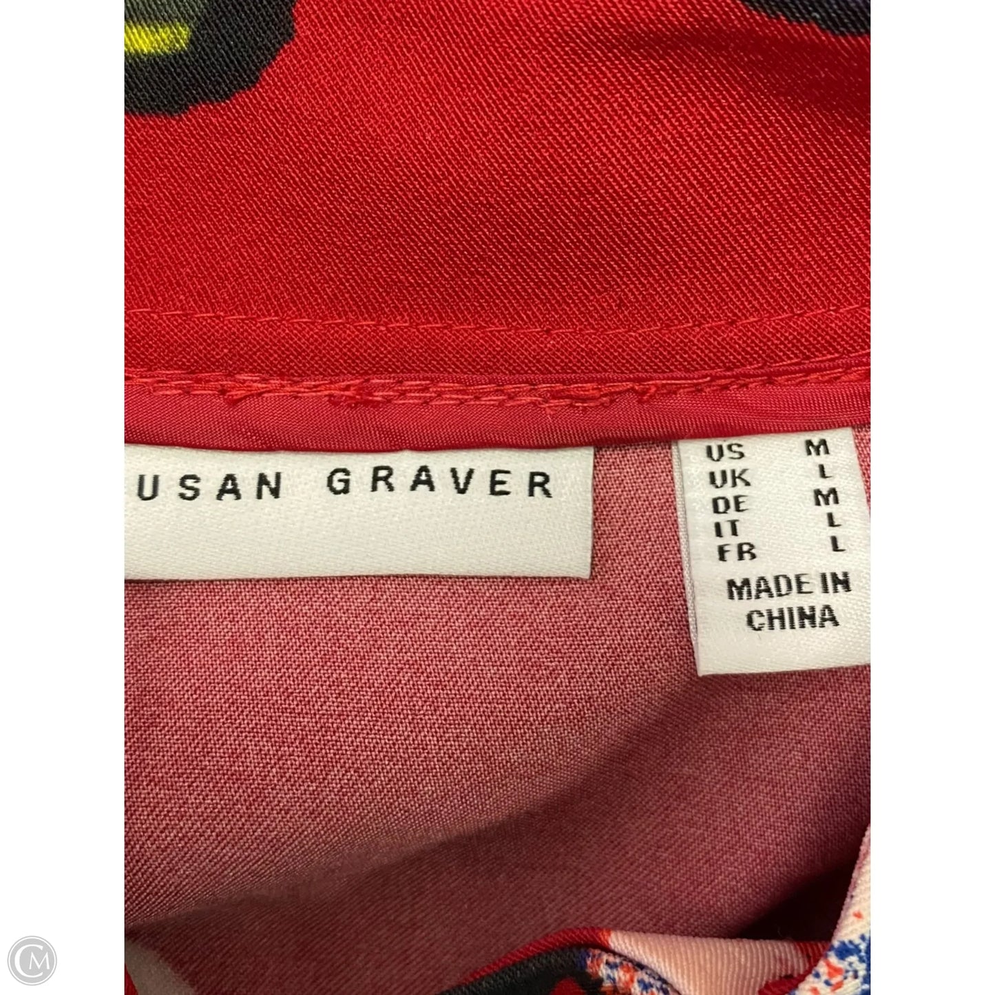 Jacket Other By Susan Graver In Floral Print, Size: M