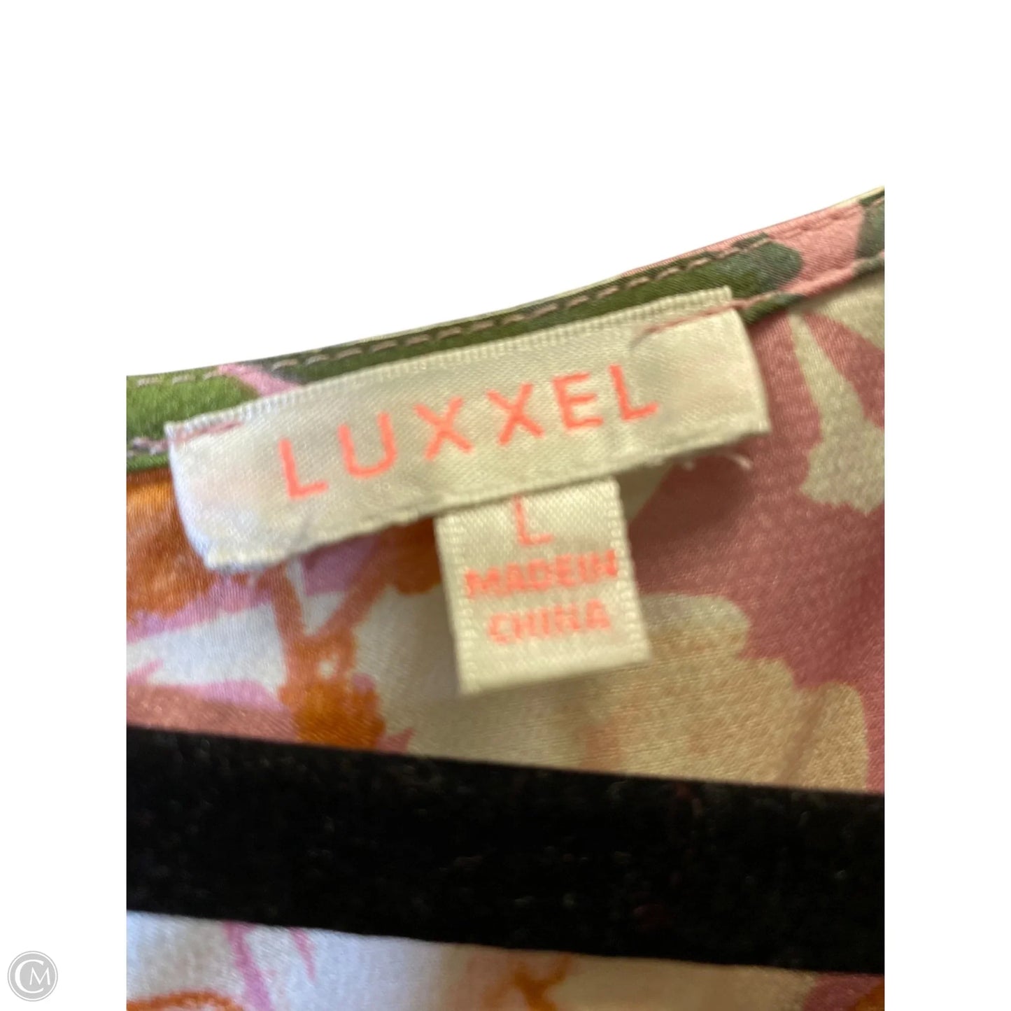 Dress Casual Midi By Clothes Mentor In Floral Print, Size: L