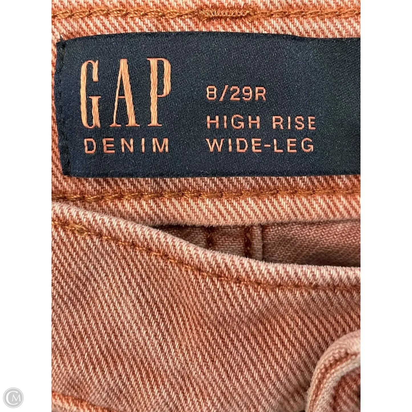Jeans Wide Leg By Gap In Pink, Size: 8