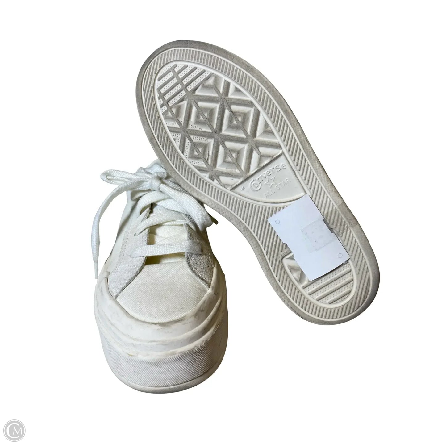 Shoes Heels Platform By Converse In White, Size: 6
