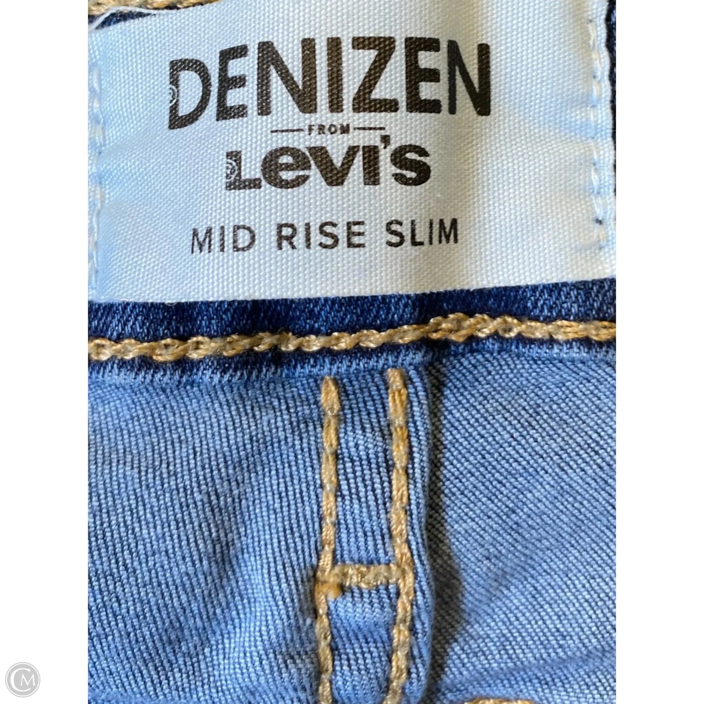 Jeans Straight By Levis In Blue, Size: 14