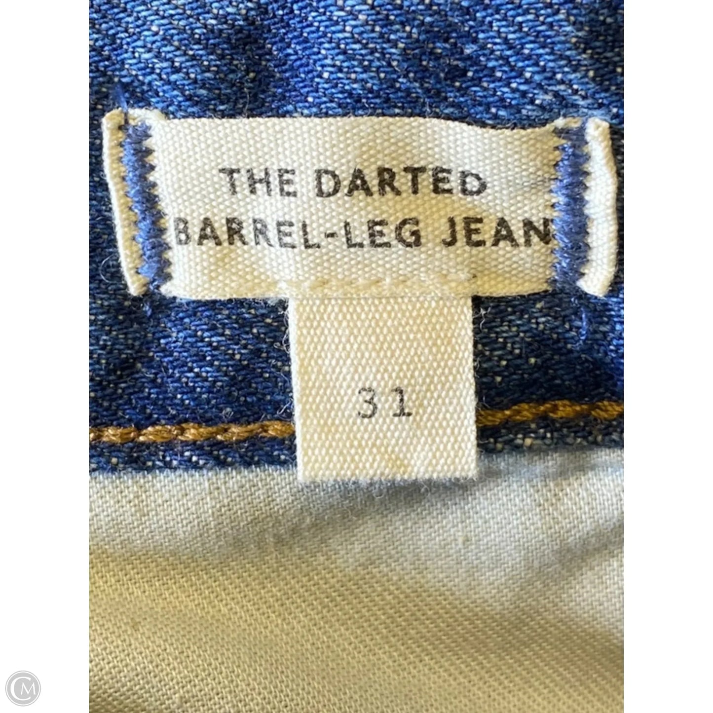 Jeans Wide Leg By Madewell In Blue, Size: 12