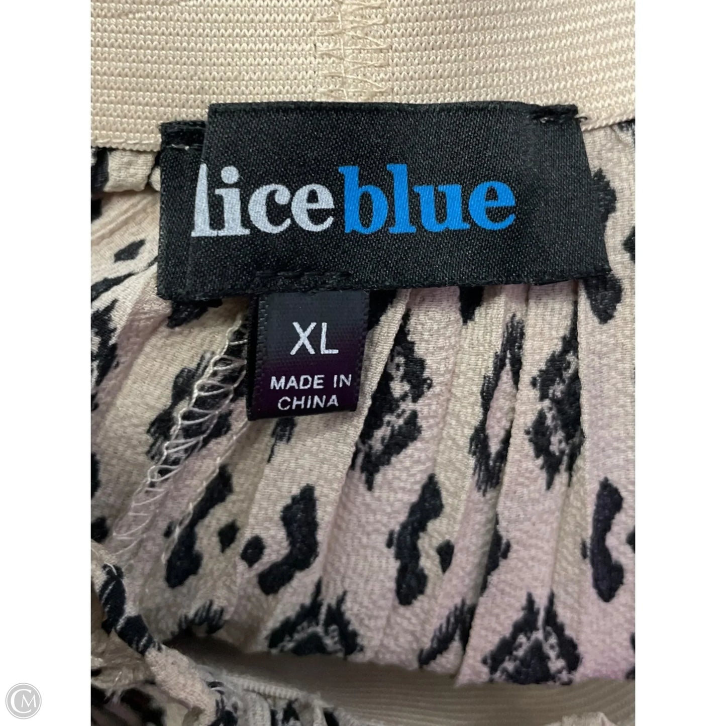 Pants Other By All In Favor In Black & Tan, Size: Xl