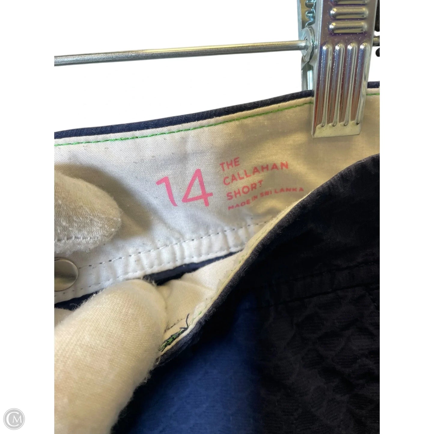 Shorts Designer By Lilly Pulitzer In Navy, Size: 14