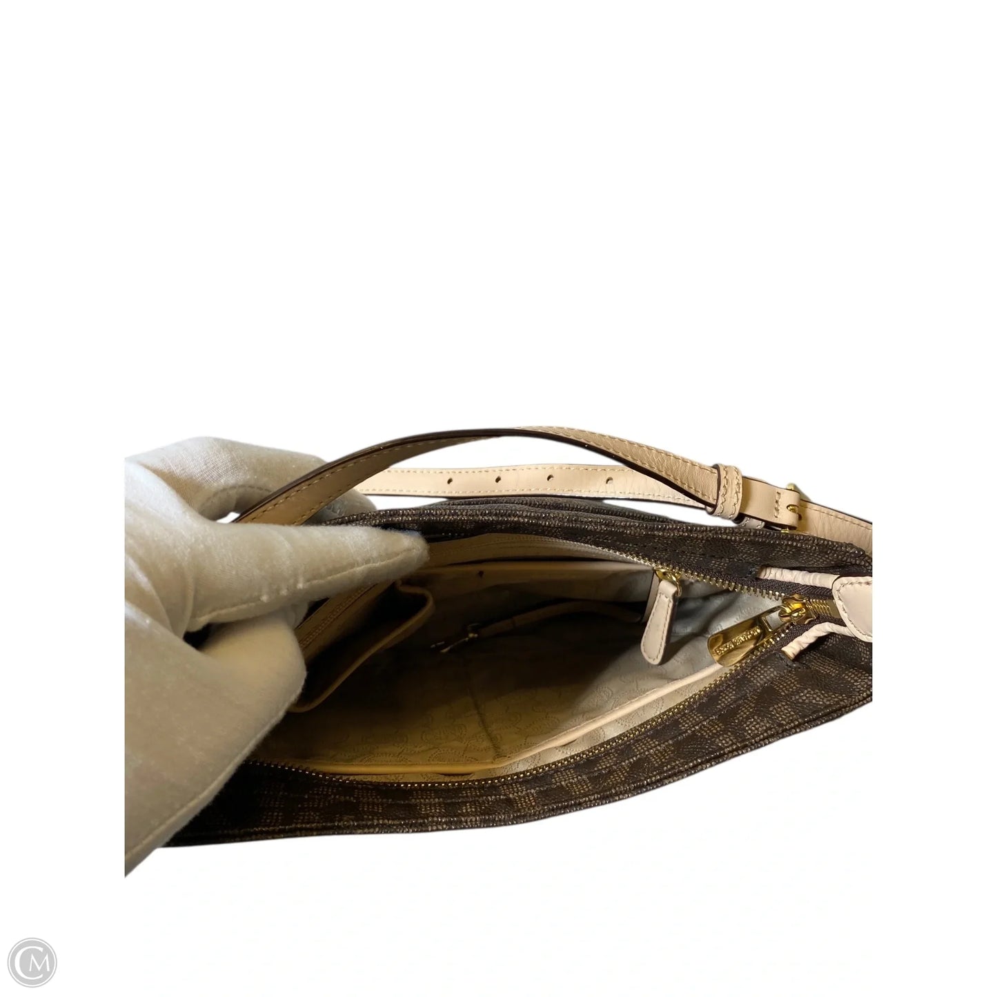 Crossbody Designer By Michael Kors, Size: Medium