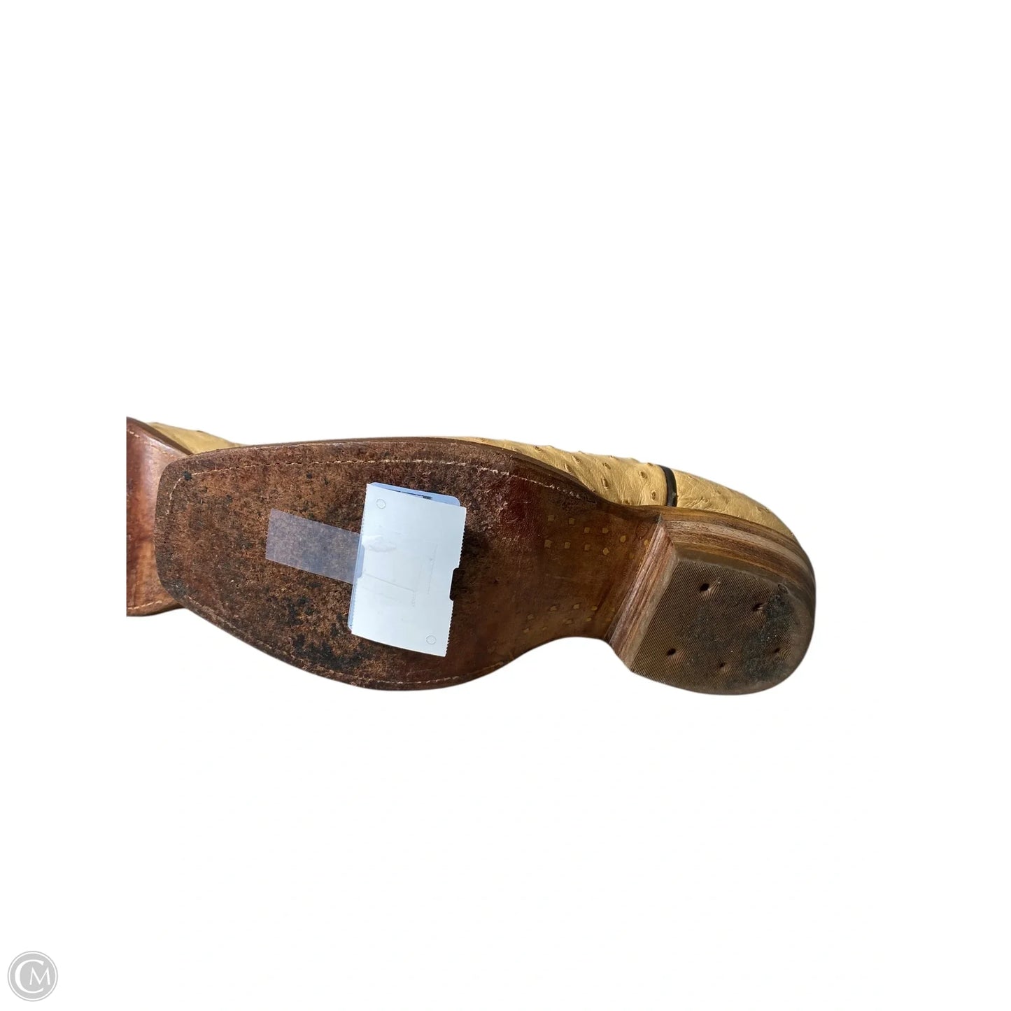 Boots Western By Moran Boots In Cream, Size: 7.5