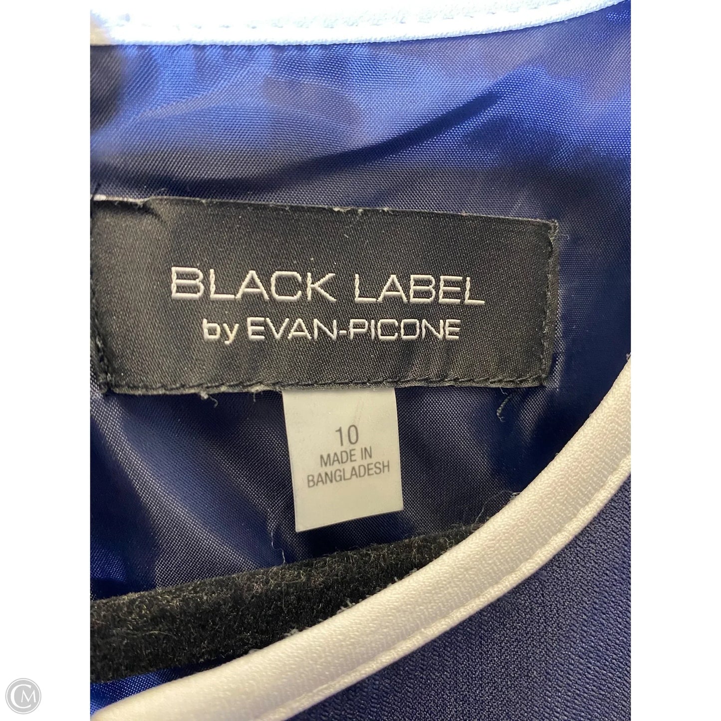 Dress Casual Midi By Black Label In Navy, Size: 10