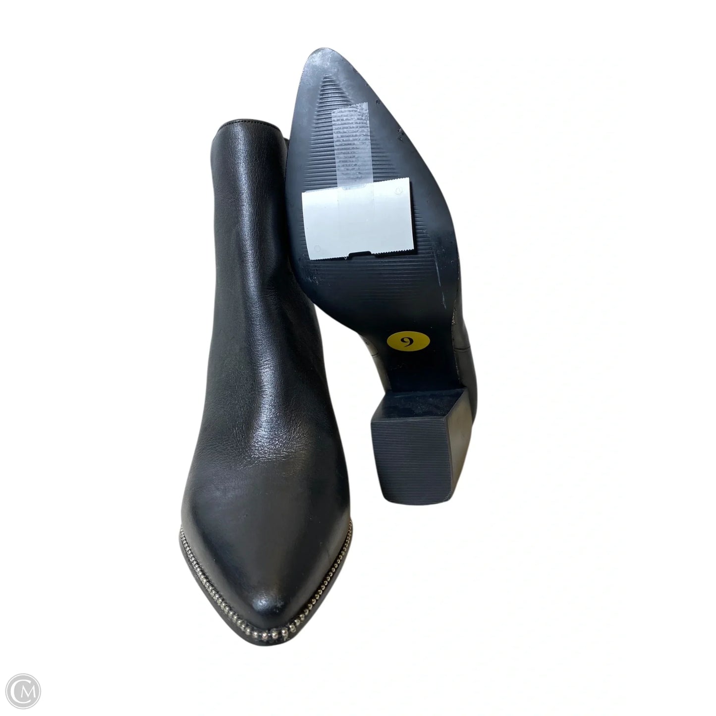 Boots Ankle Heels By Steve Madden In Black, Size: 9