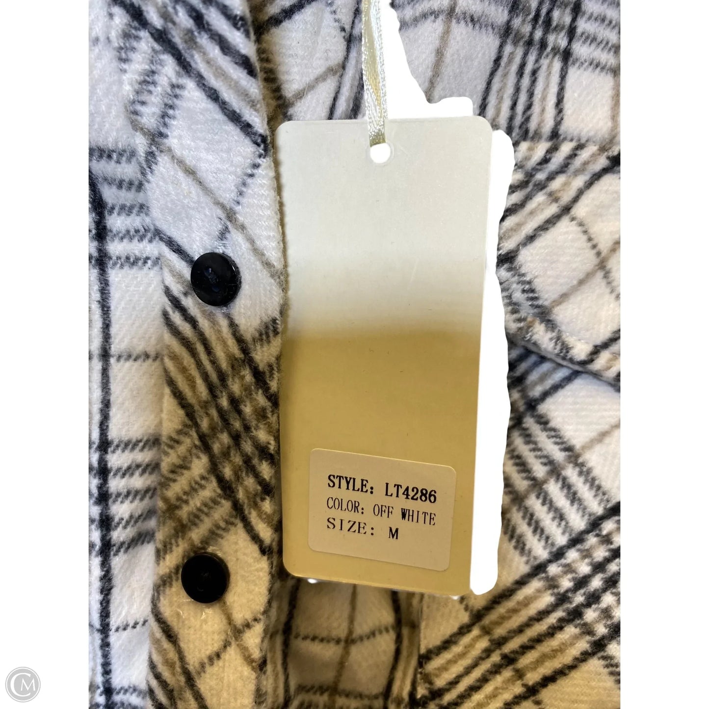 Jacket Faux Fur & Sherpa By Clothes Mentor In Multi-colored, Size: M