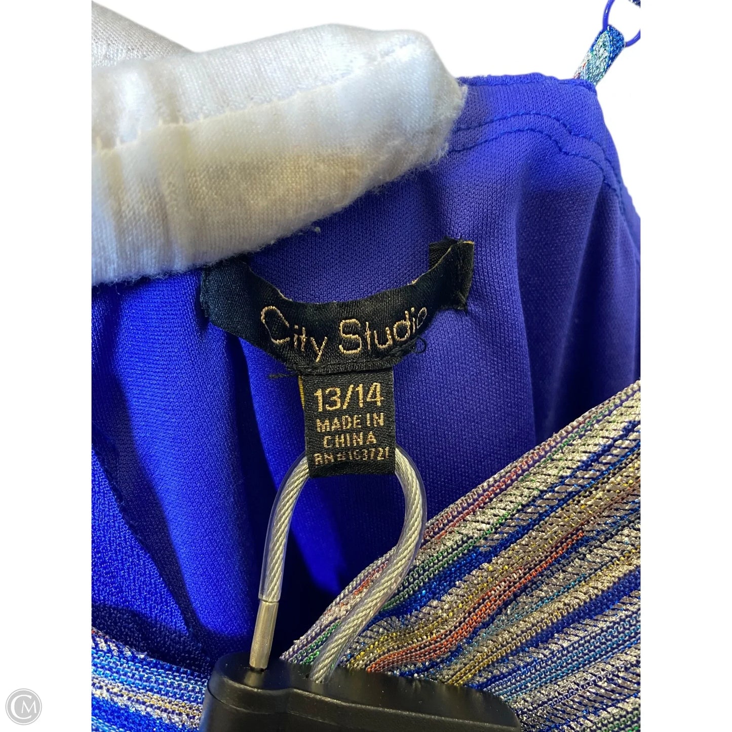 Dress Party Short By City Studio In Multi-colored, Size: L