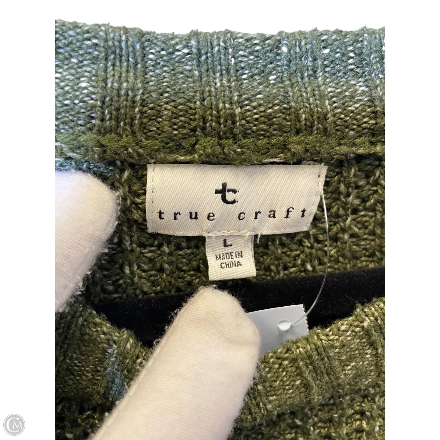 Sweater By True Craft In Green, Size: L