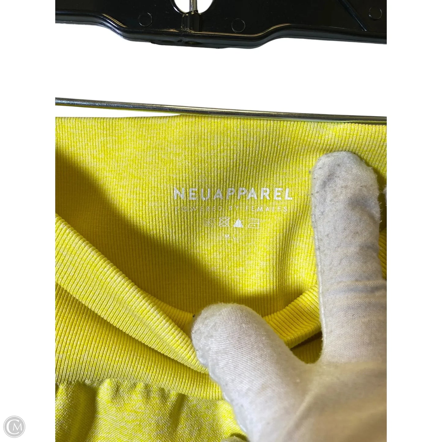 Athletic Leggings By Clothes Mentor In Yellow, Size: M