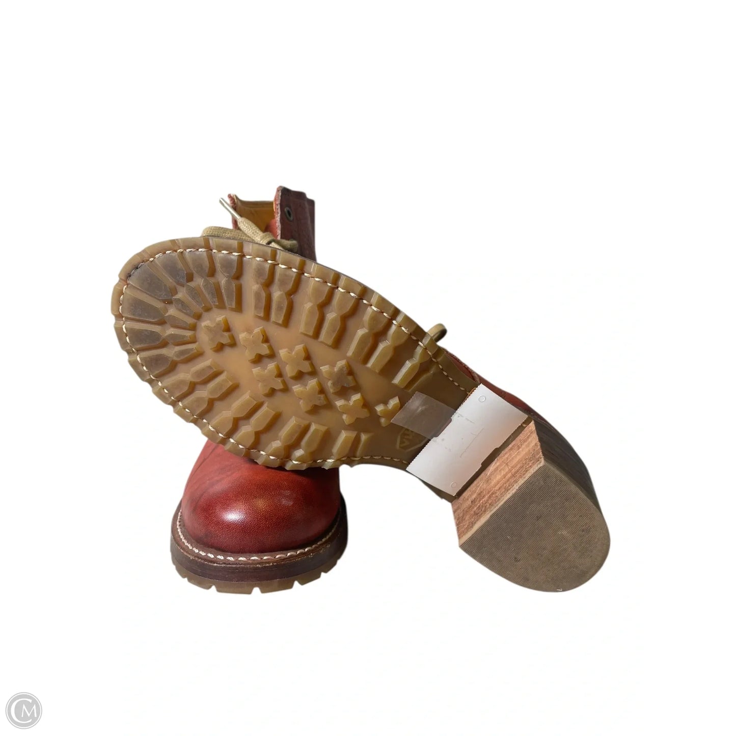 Boots Designer By Frye In Red, Size: 8