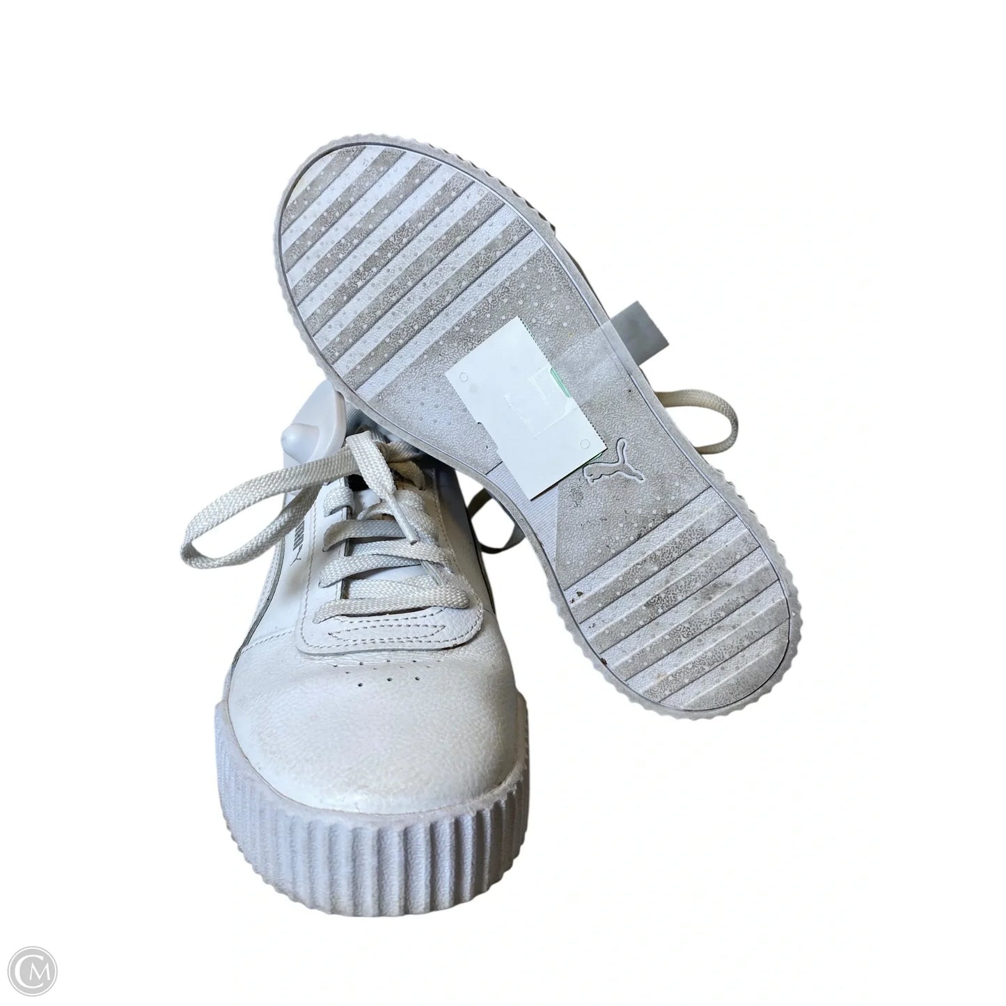 Shoes Flats By Puma In White, Size: 8