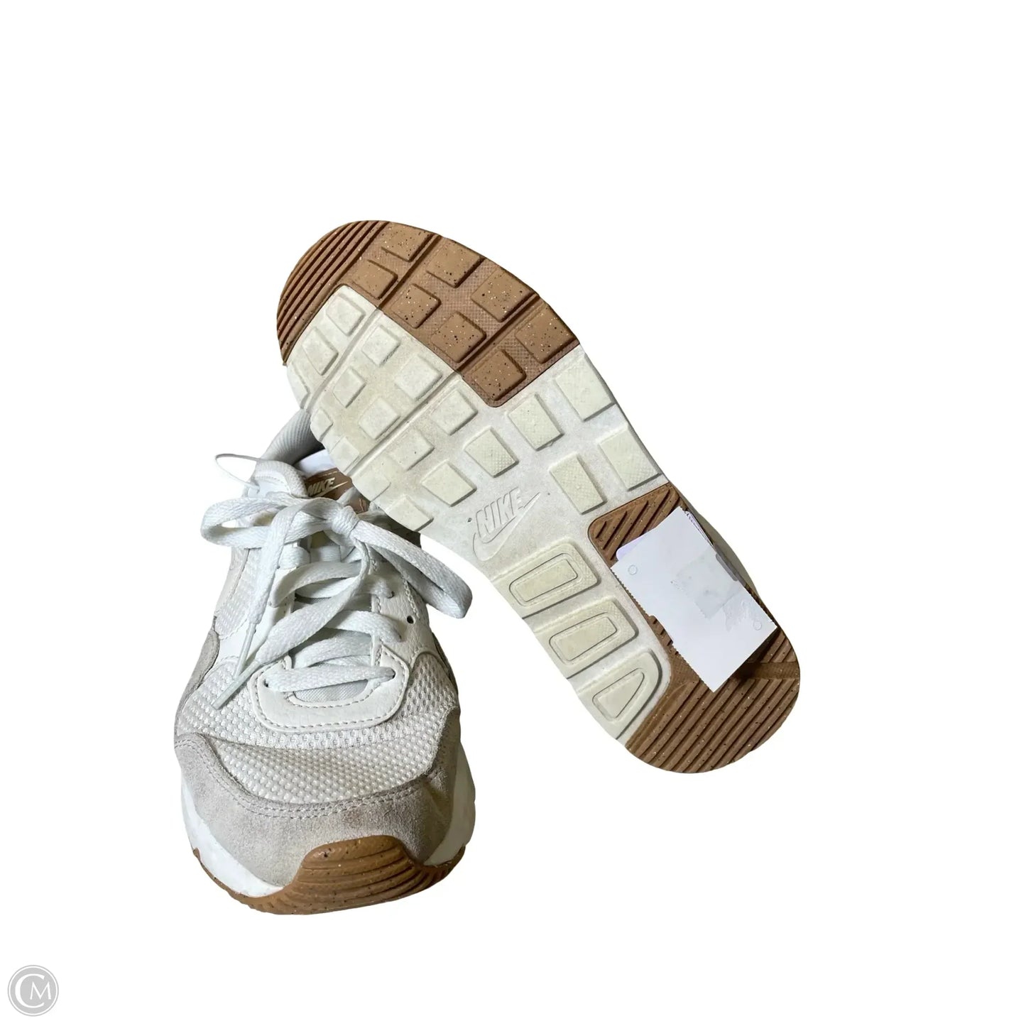 Shoes Athletic By Nike In Grey & White, Size: 7.5