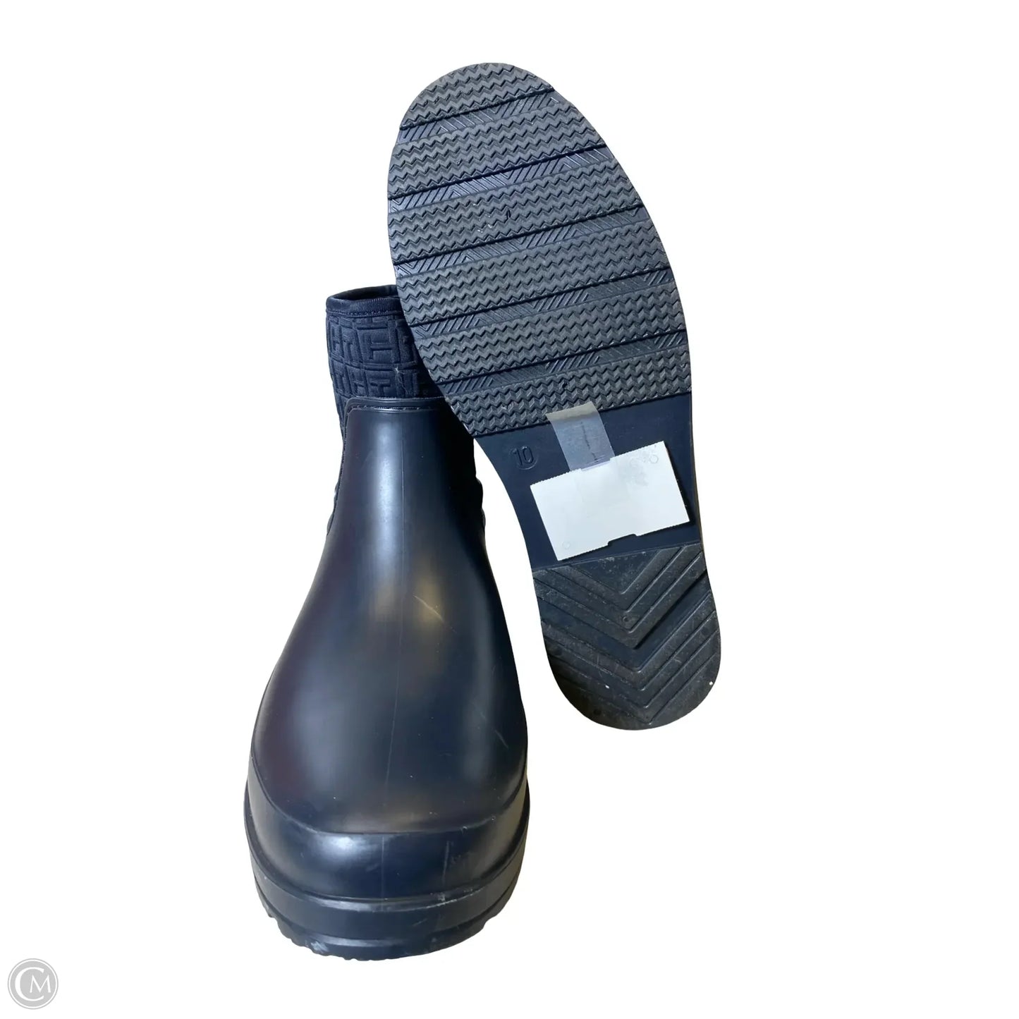 Boots Rain By Tommy Hilfiger In Navy, Size: 10