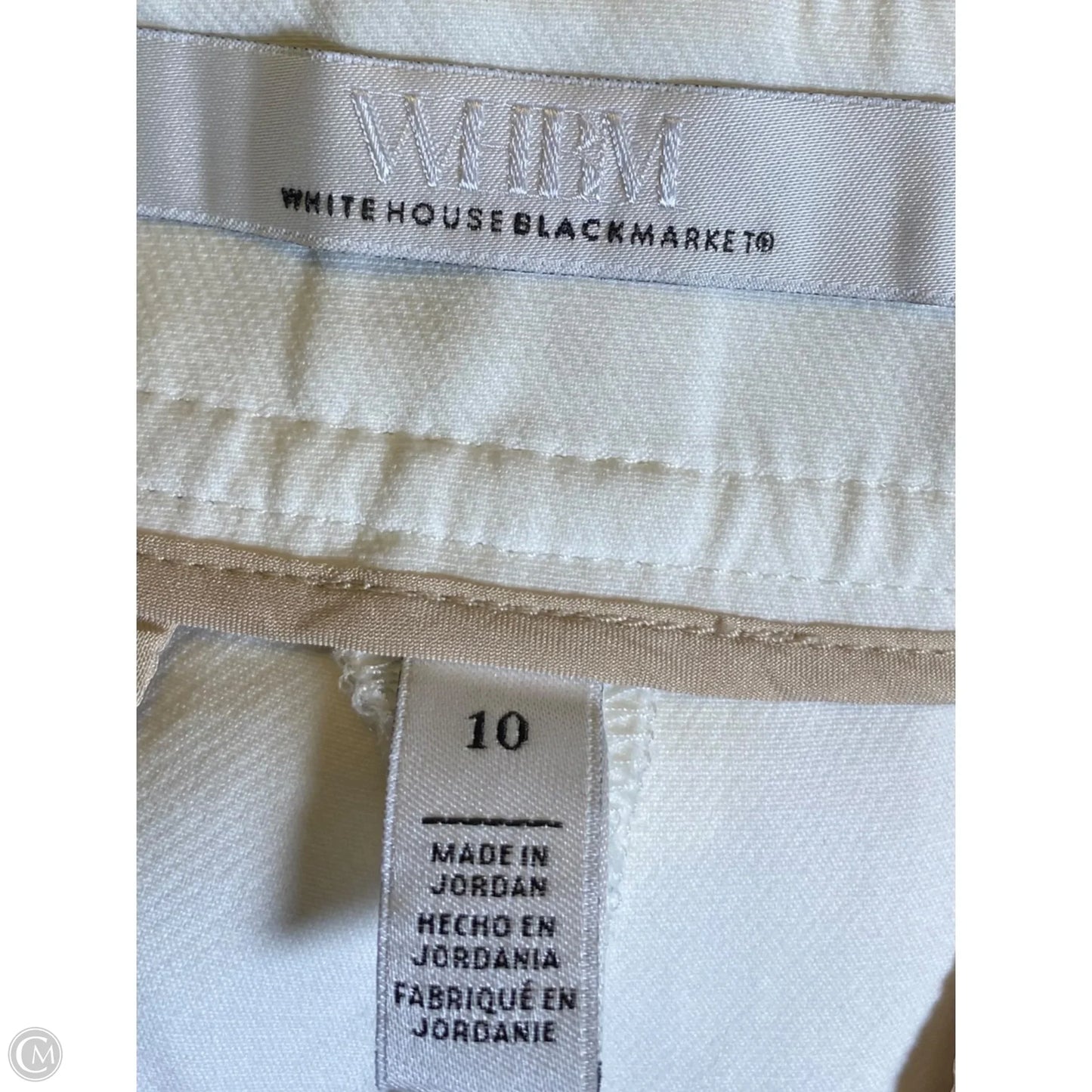 Shorts By White House Black Market In White, Size: M