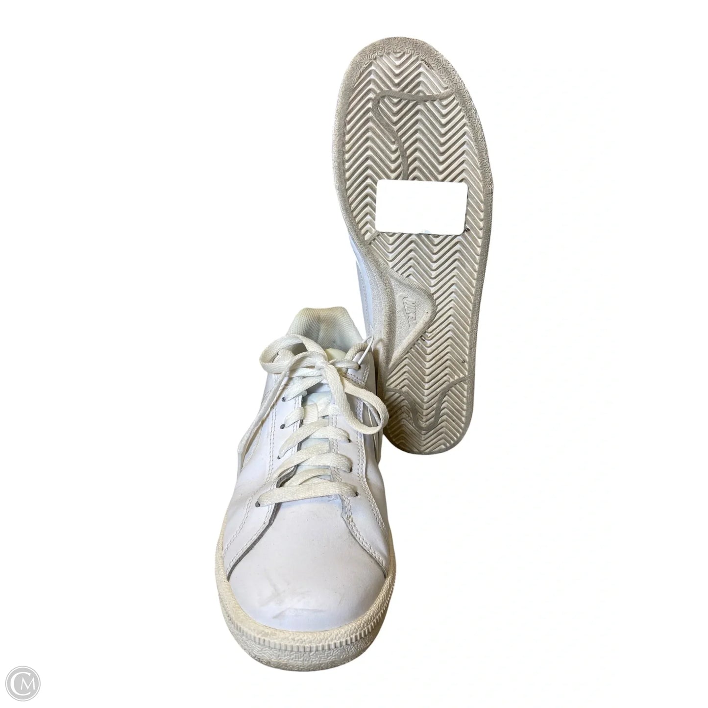 Shoes Athletic By Nike In White, Size: 10