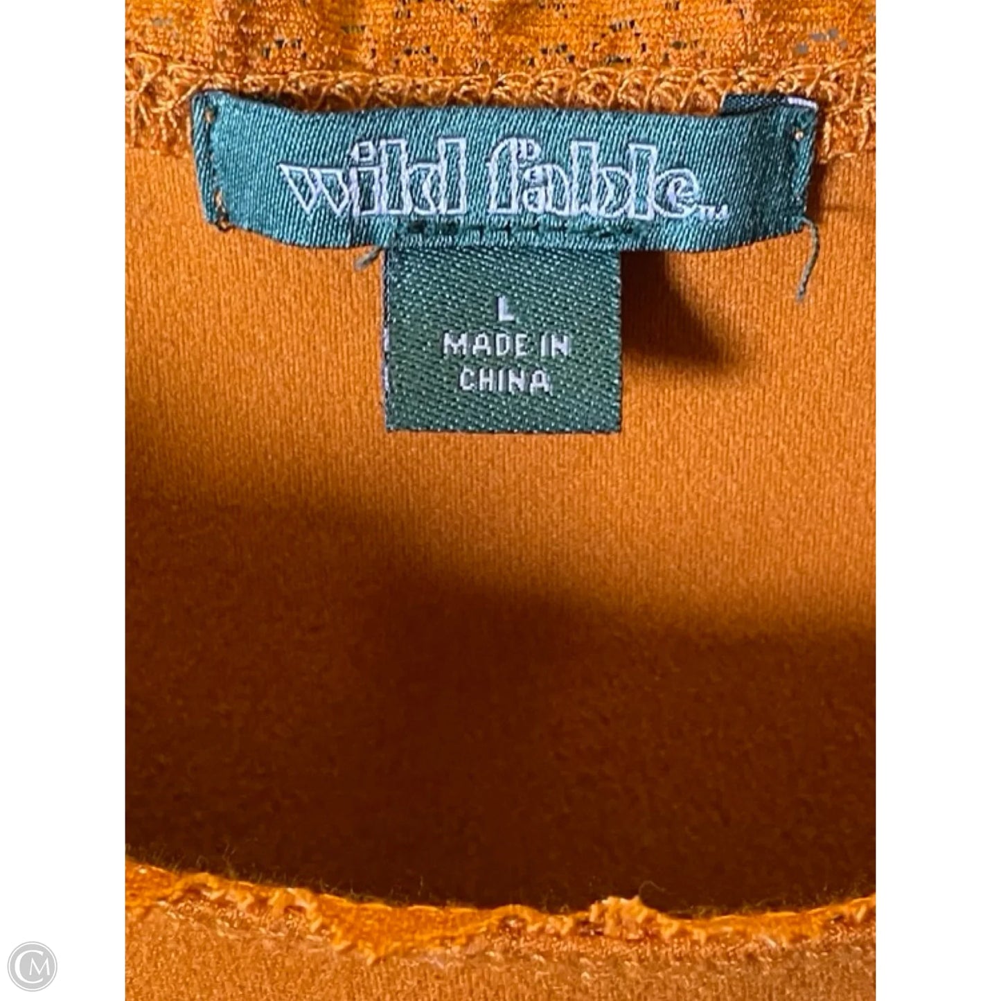 Dress Casual Short By Wild Fable In Orange, Size: L