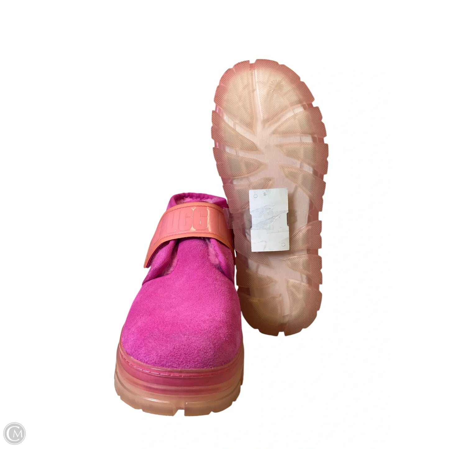 Boots Designer By Ugg In Pink, Size: 6
