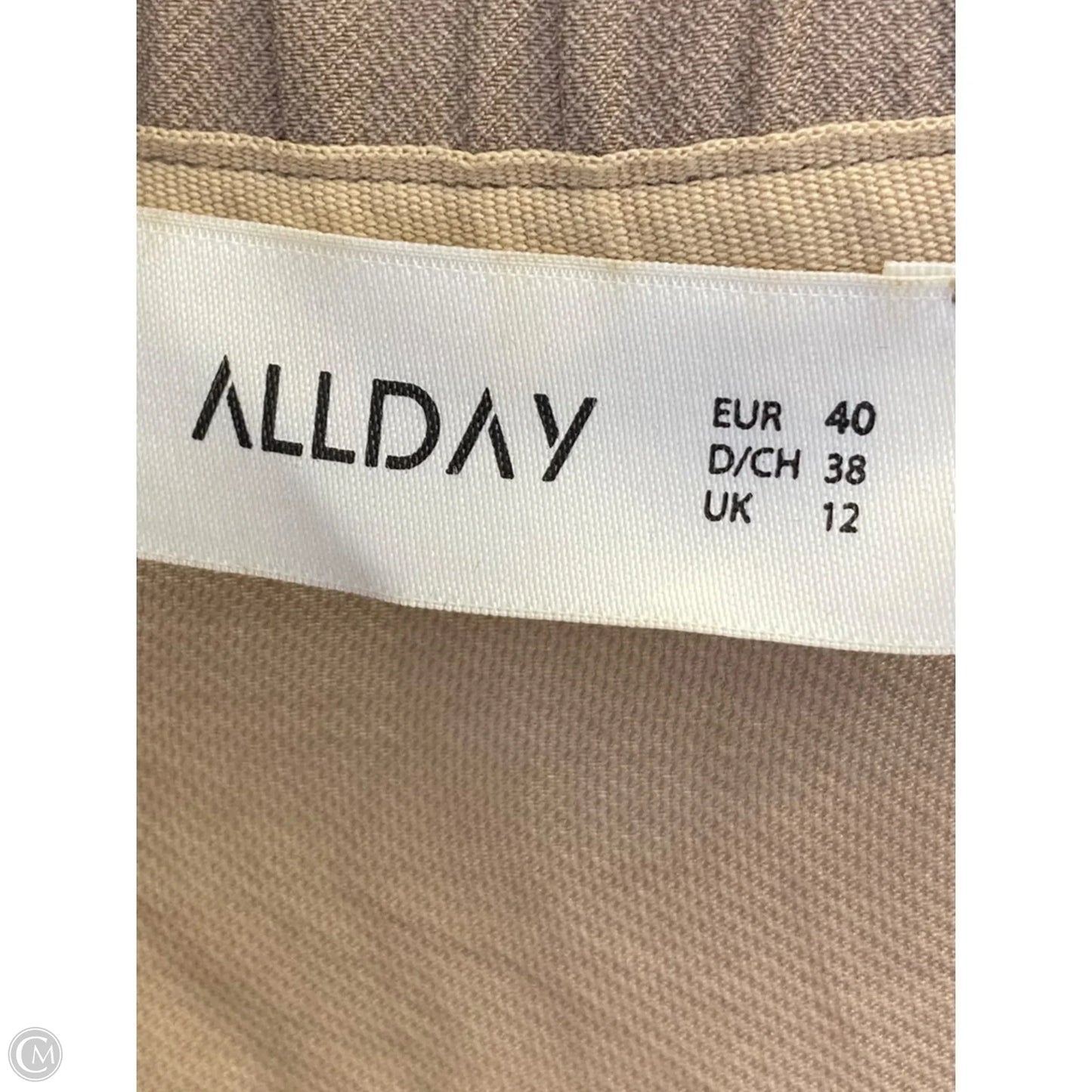 Dress Casual Maxi By Clothes Mentor In Brown, Size: L