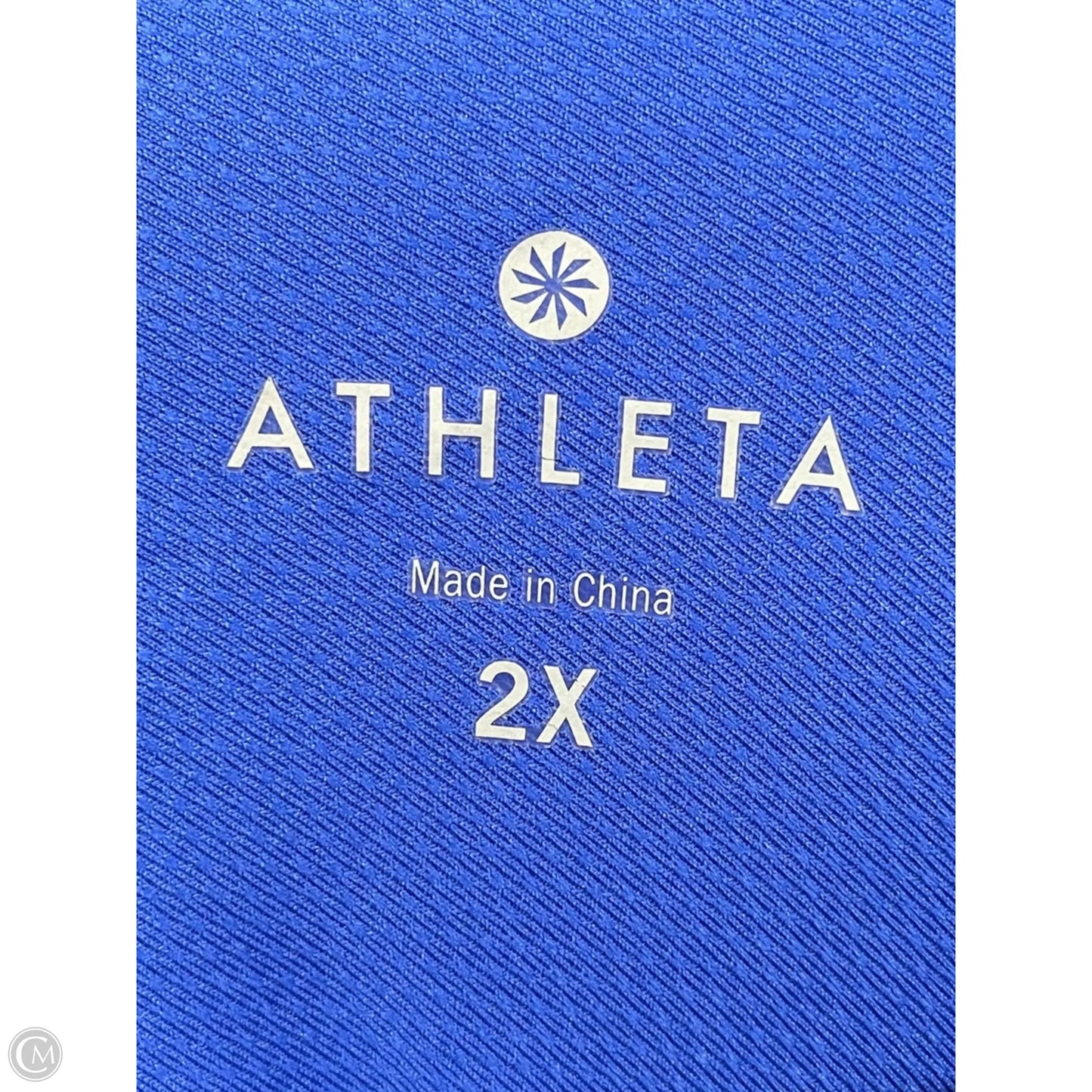 Athletic Sweatshirt Hoodie By Athleta In Blue, Size: 2x
