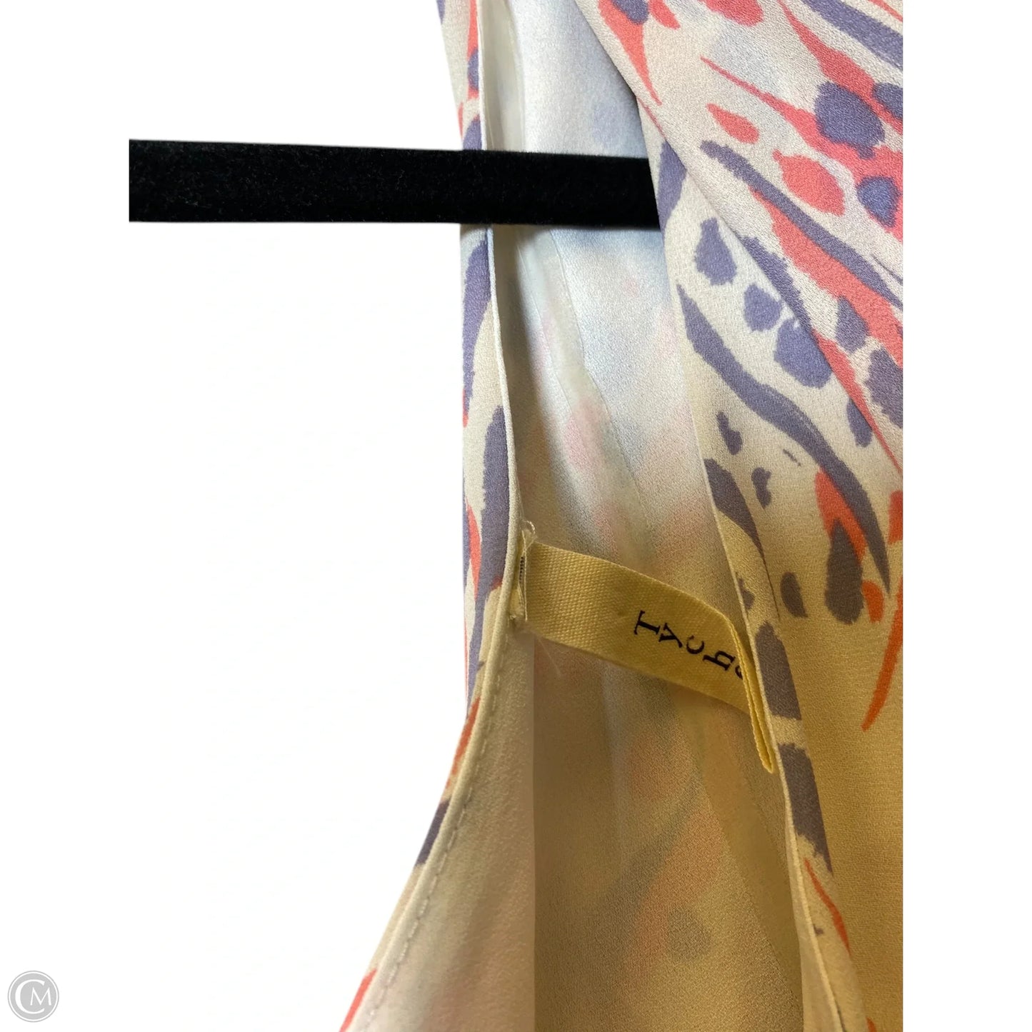 Top Short Sleeve By Tyche In Multi-colored, Size: S