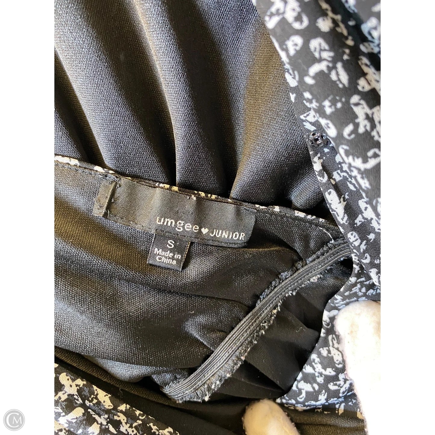 Romper By Umgee In Black & White, Size: S