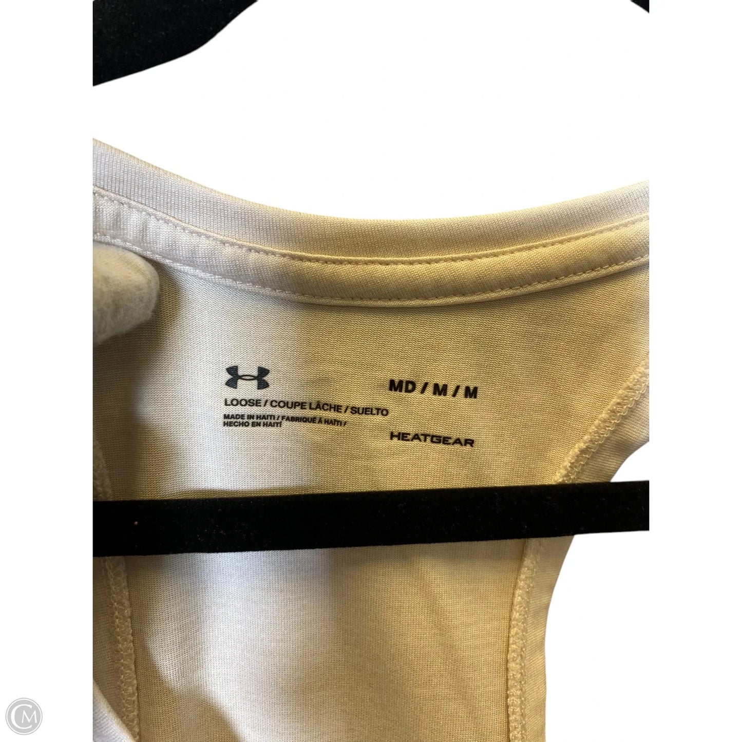 Athletic Tank Top By Under Armour In Pink, Size: M