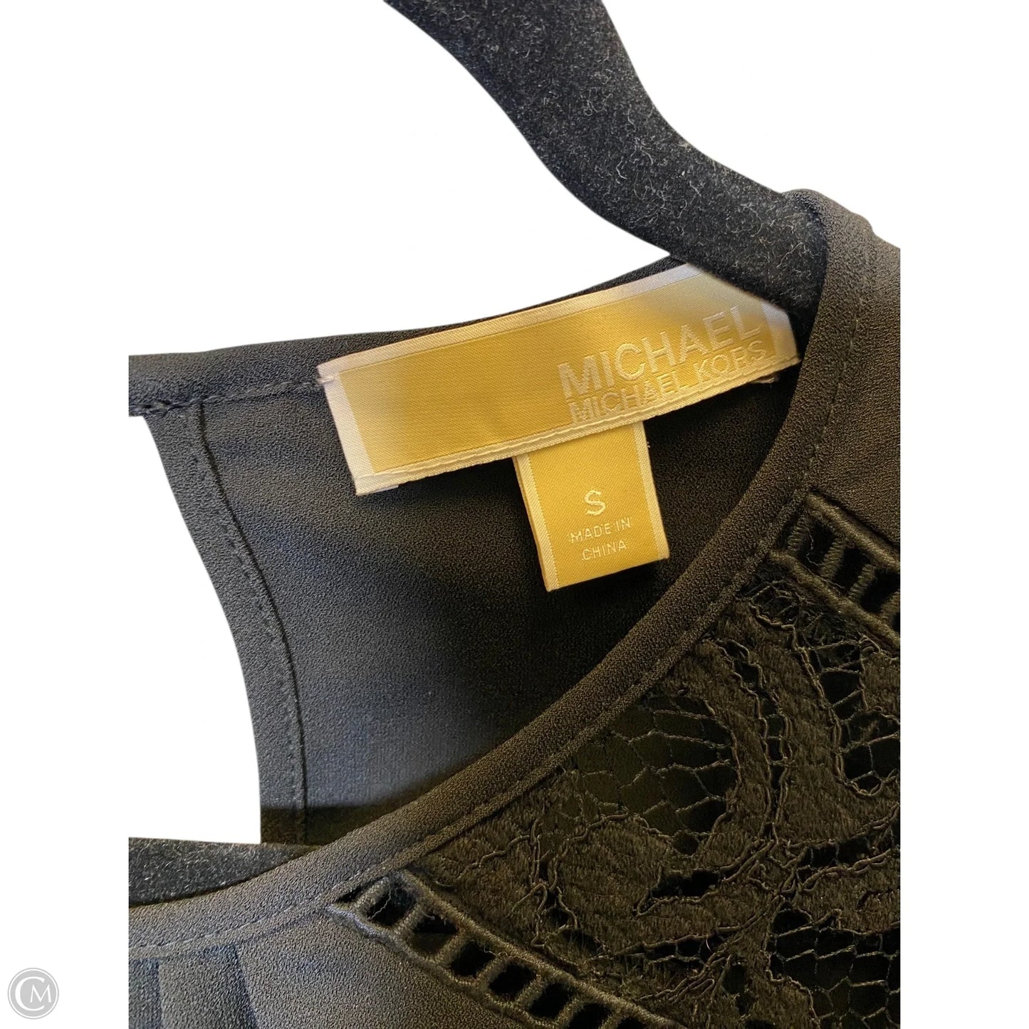 Dress Casual Midi By Michael By Michael Kors In Black, Size: S