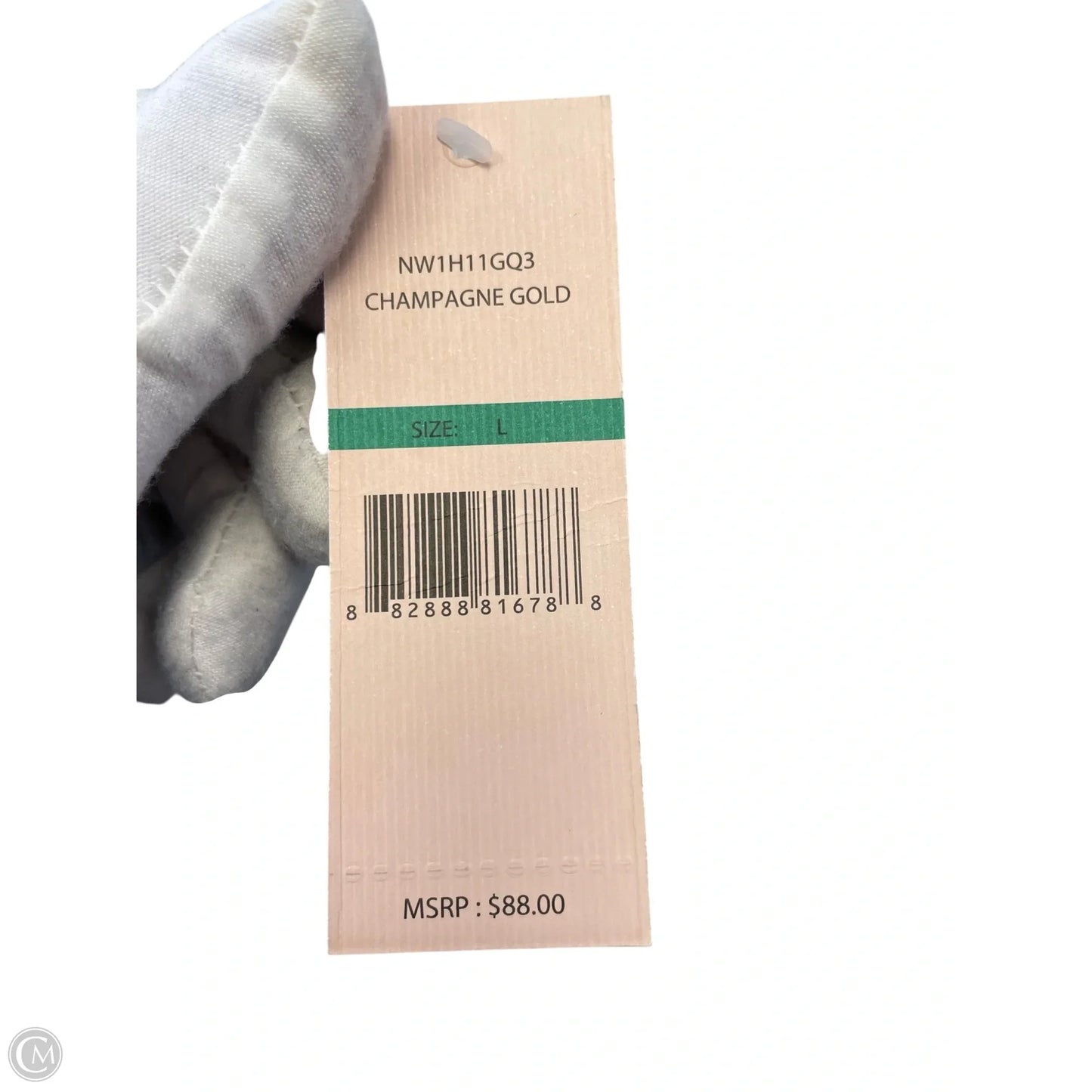 Top Long Sleeve By Nanette Lepore In Gold & Tan, Size: L