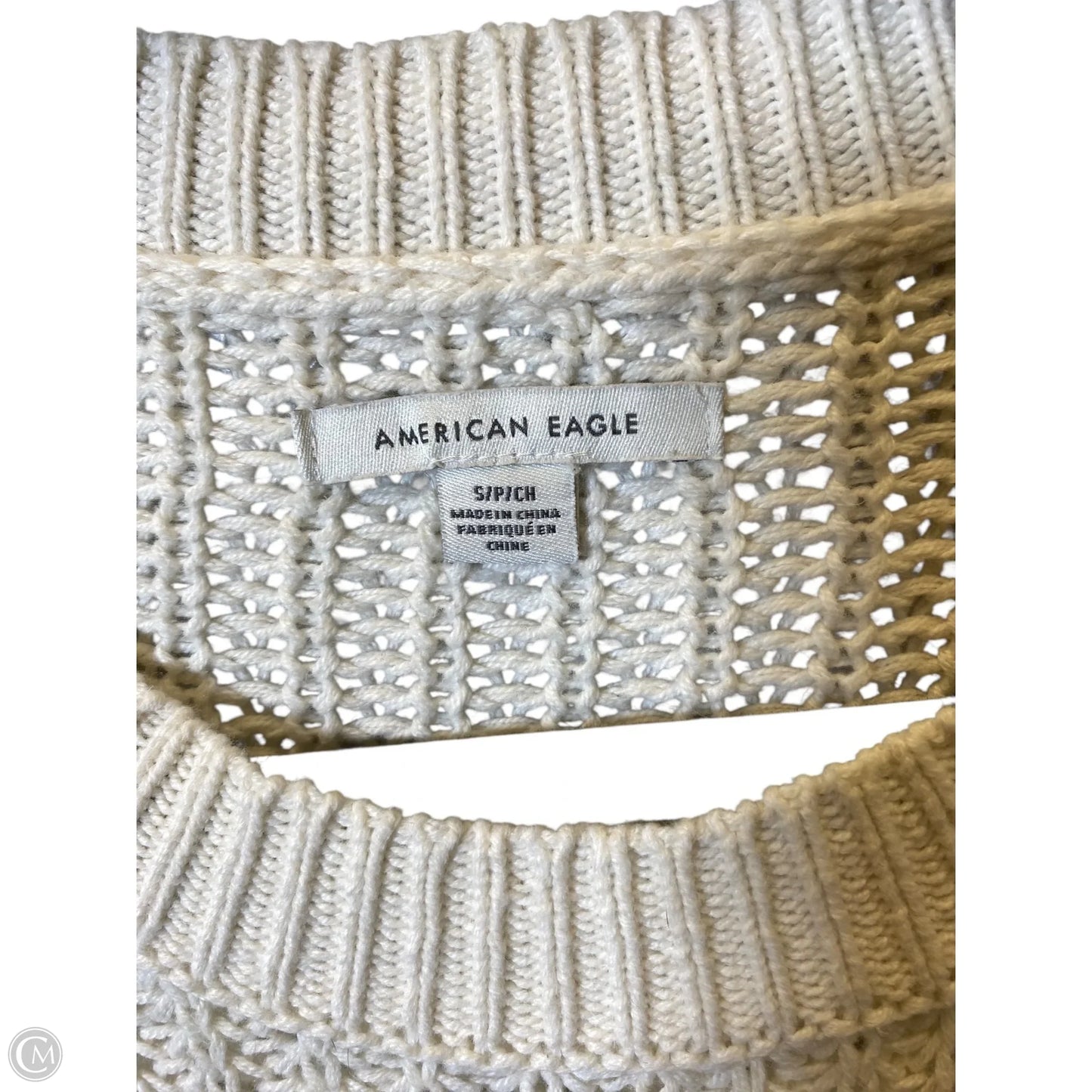 Sweater By American Eagle In Cream, Size: S