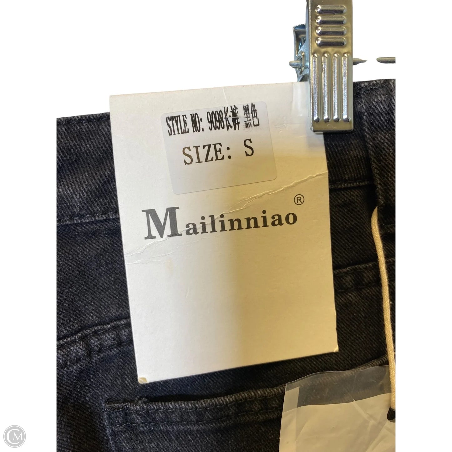 Jeans Wide Leg By Clothes Mentor In Black, Size: S