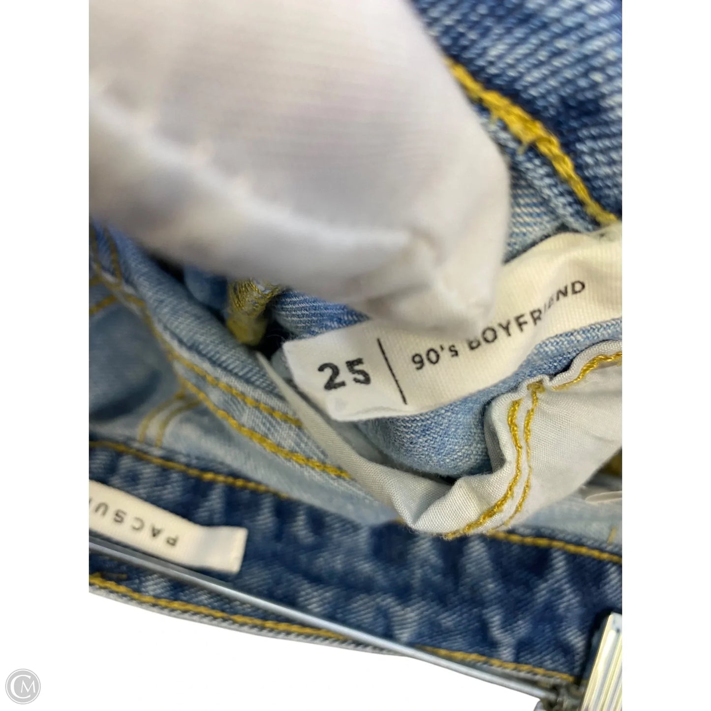 Jeans Boyfriend By Pacsun In Blue Denim, Size: 2