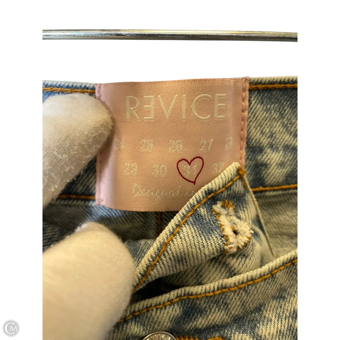 Jeans Straight By Clothes Mentor In Blue Denim, Size: 12