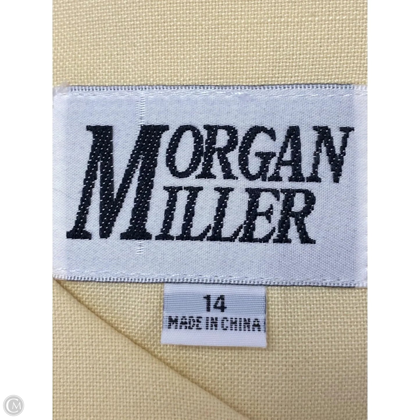 Blazer By Clothes Mentor In Yellow, Size: 14
