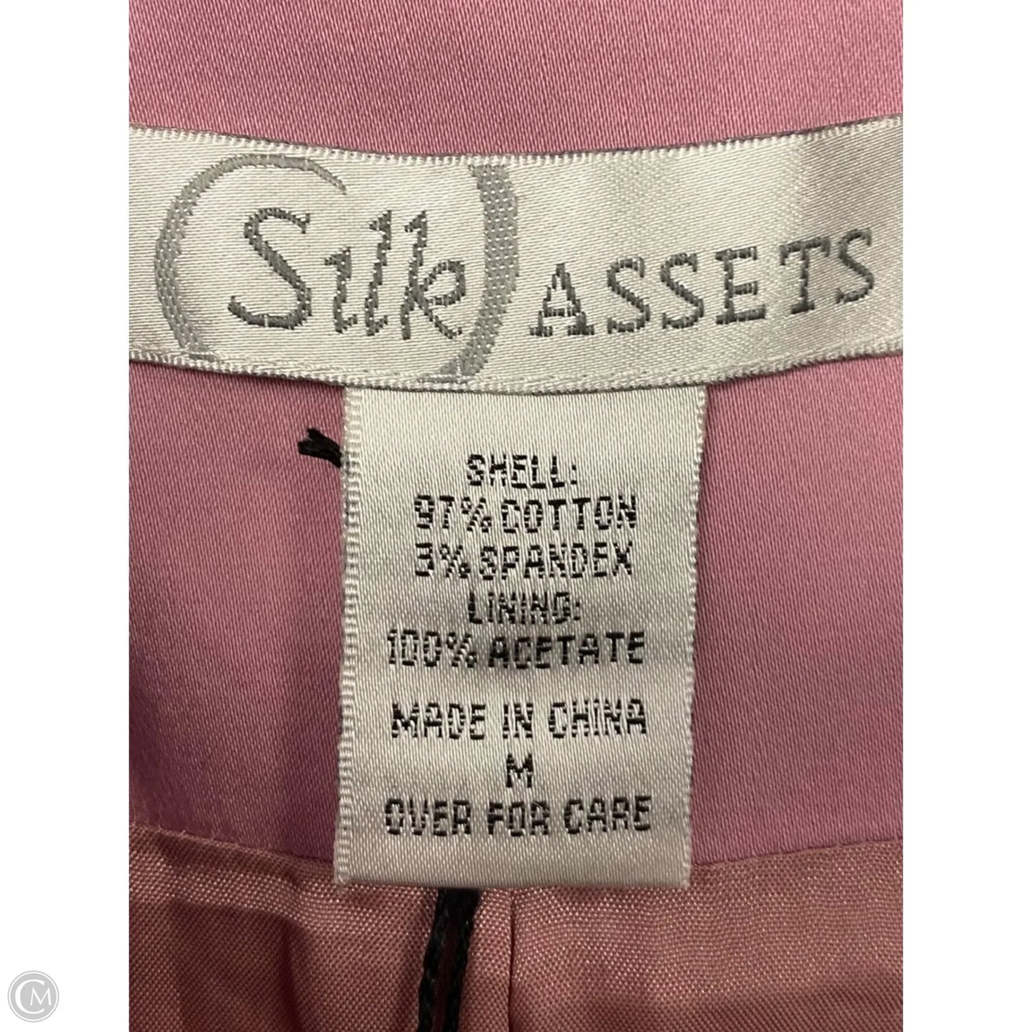 Blazer By Clothes Mentor In Pink, Size: M