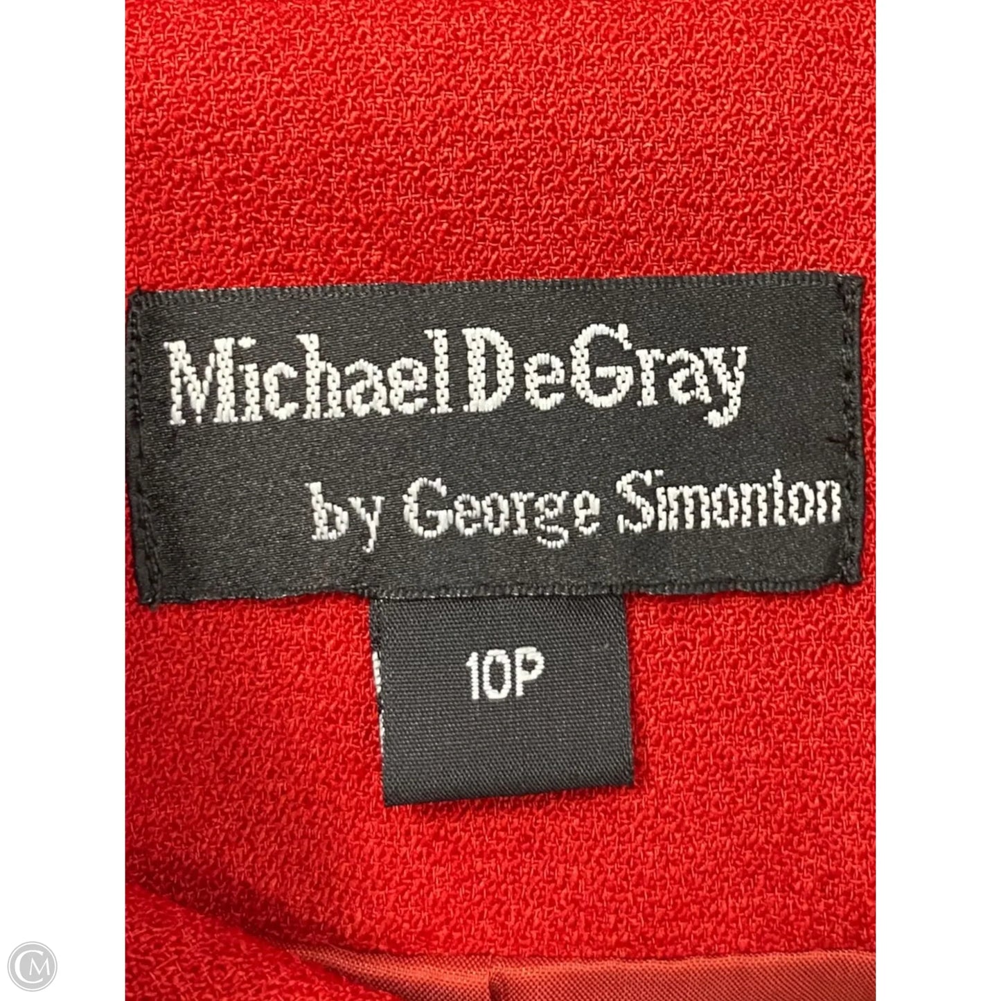 Blazer By Clothes Mentor In Red, Size: 10p