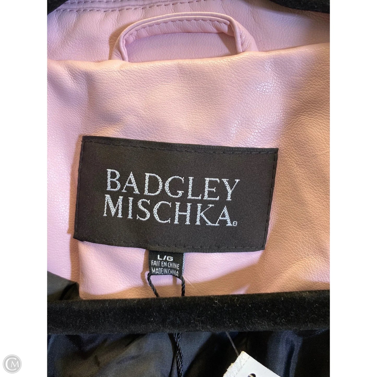 Dress Casual Midi By Badgley Mischka In Pink, Size: L
