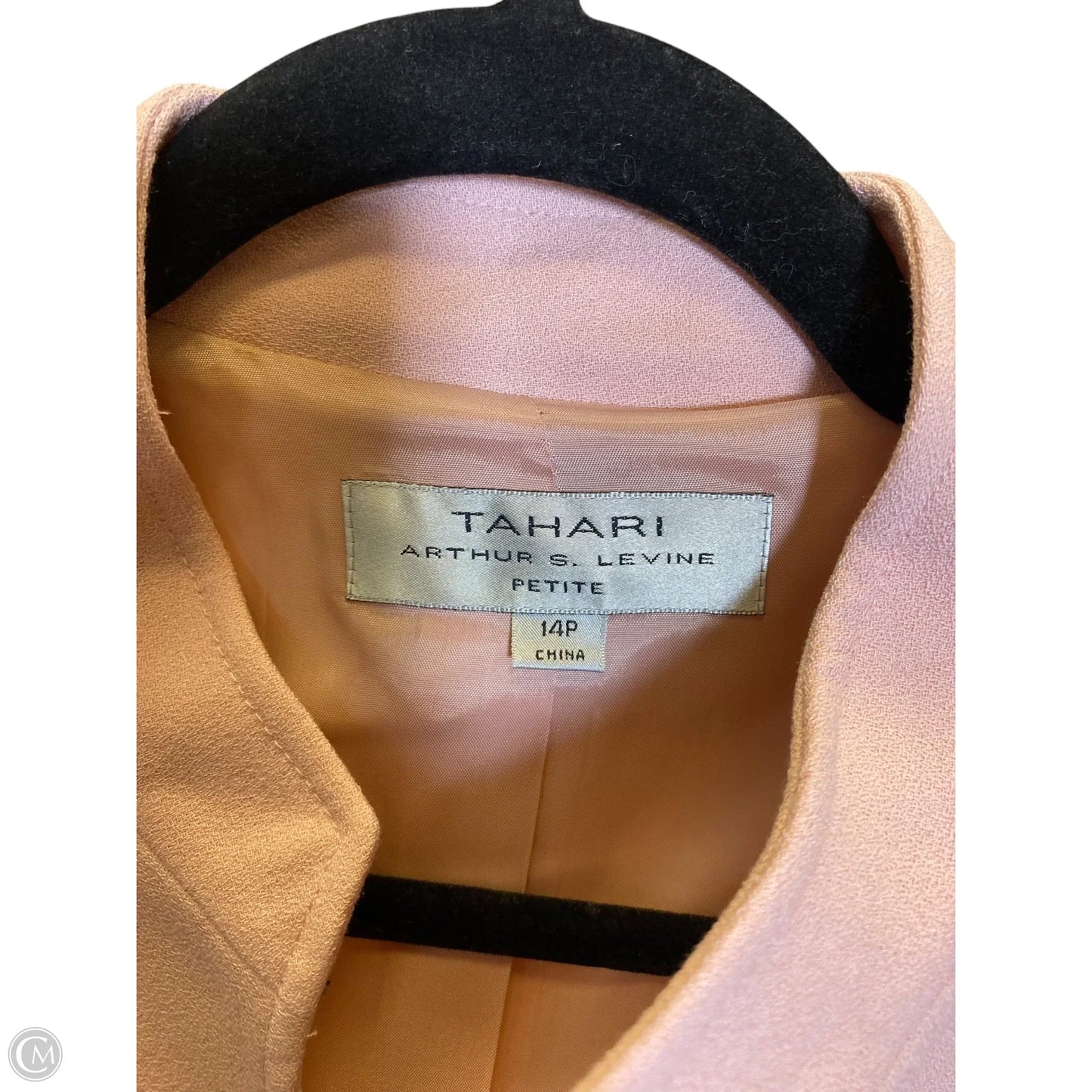 Blazer By Tahari In Pink, Size: 14p