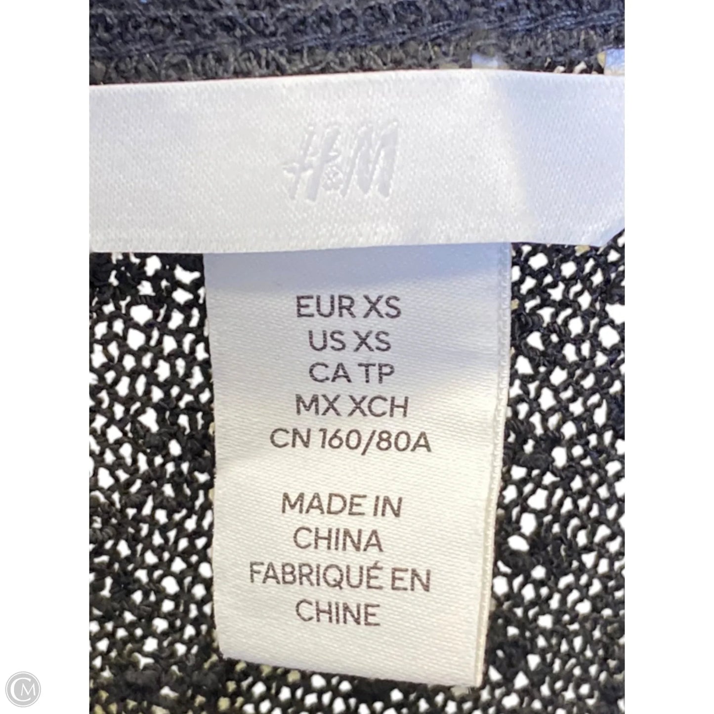 Top Sleeveless By H&m In Grey, Size: Xs